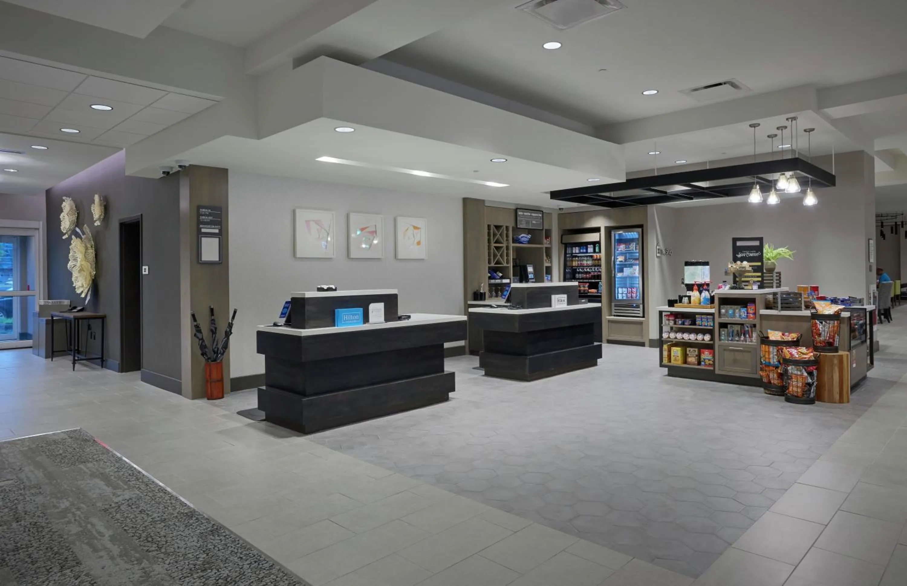 Lobby or reception in Hilton Garden Inn Corning Downtown