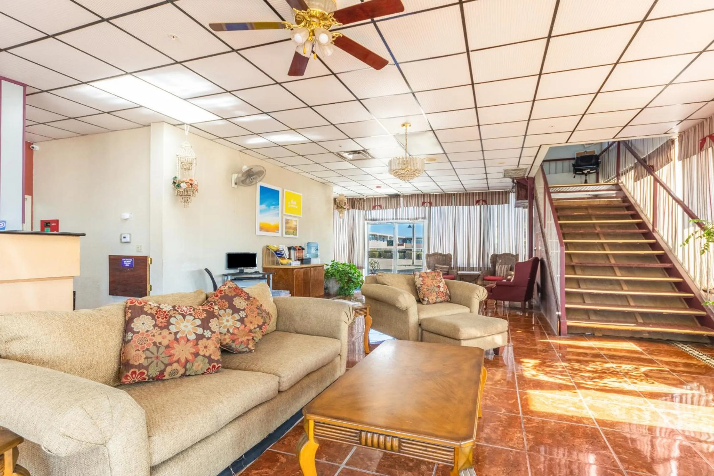 Lobby or reception in Americas Best Value Inn of Elk City