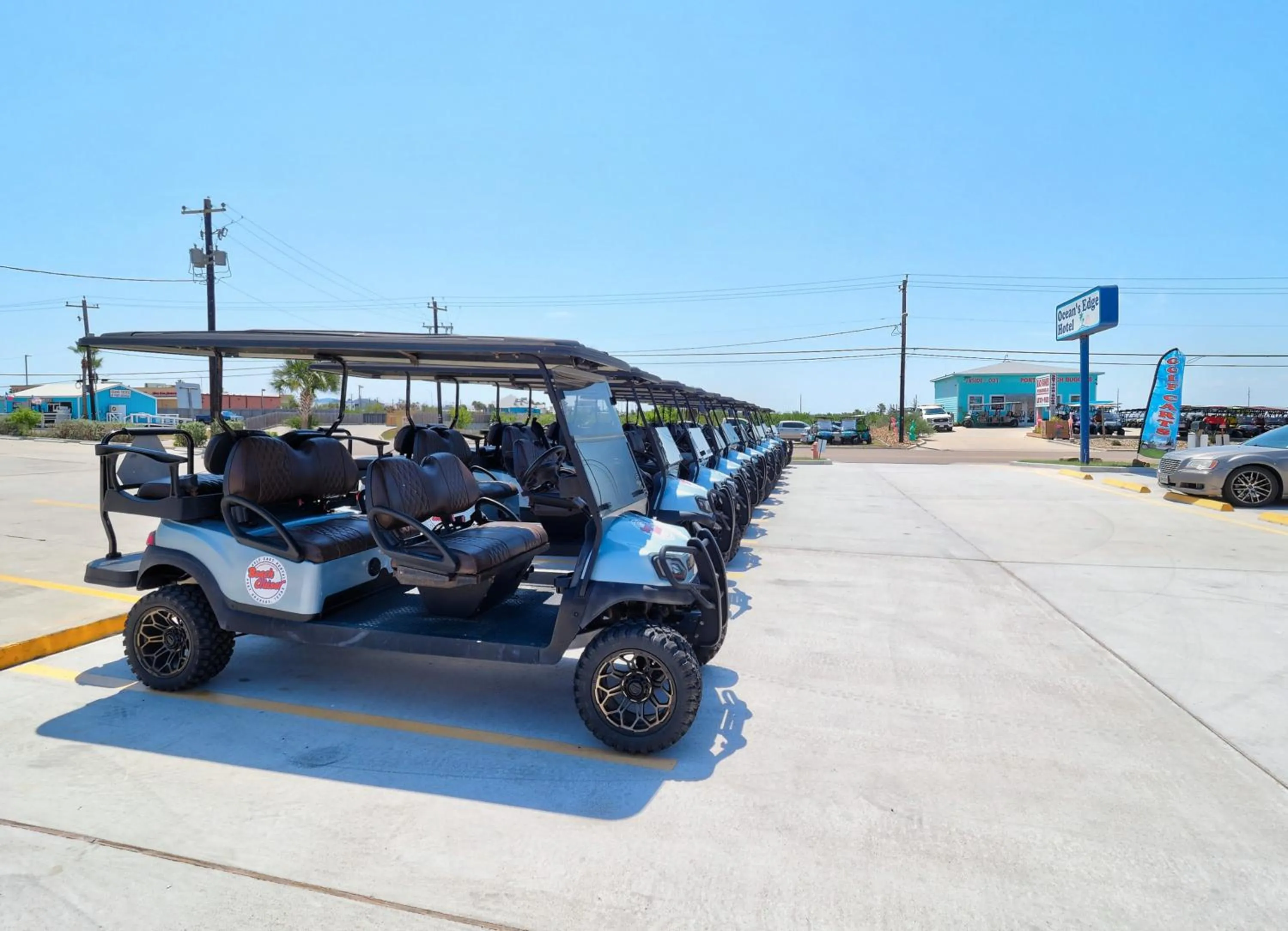 Day in Ocean's Edge Hotel, Port Aransas,TX