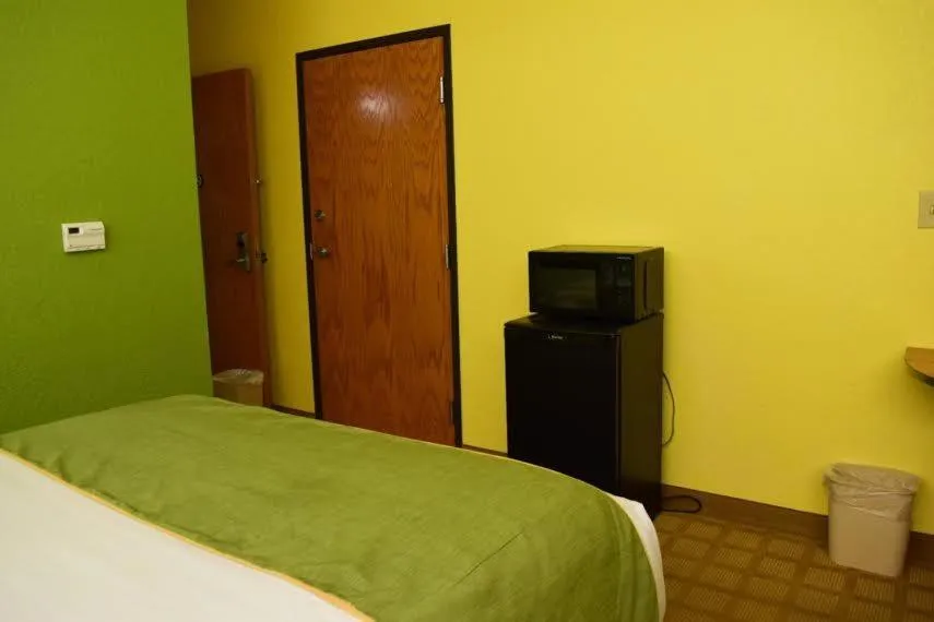 Bed in Microtel Inn & Suites by Wyndham Delphos