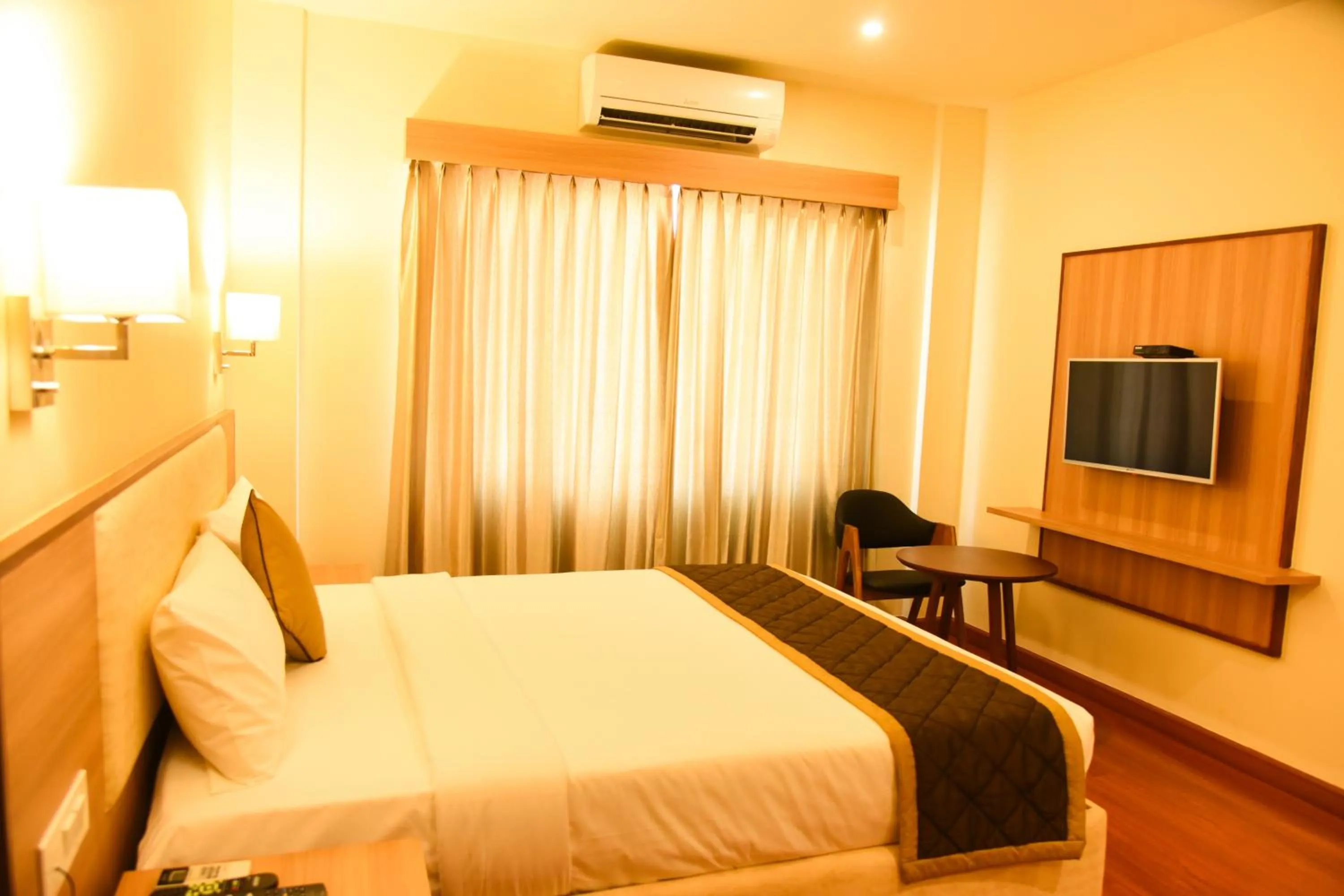 Photo of the whole room, Bed in Hotel RK Gardenia