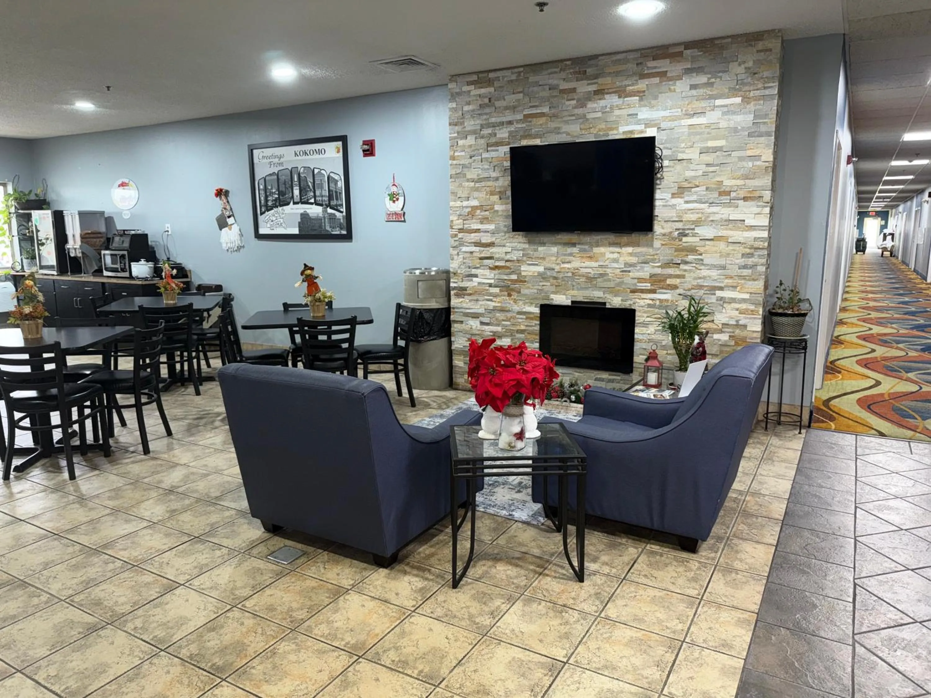 Lobby or reception in Super 8 by Wyndham Kokomo