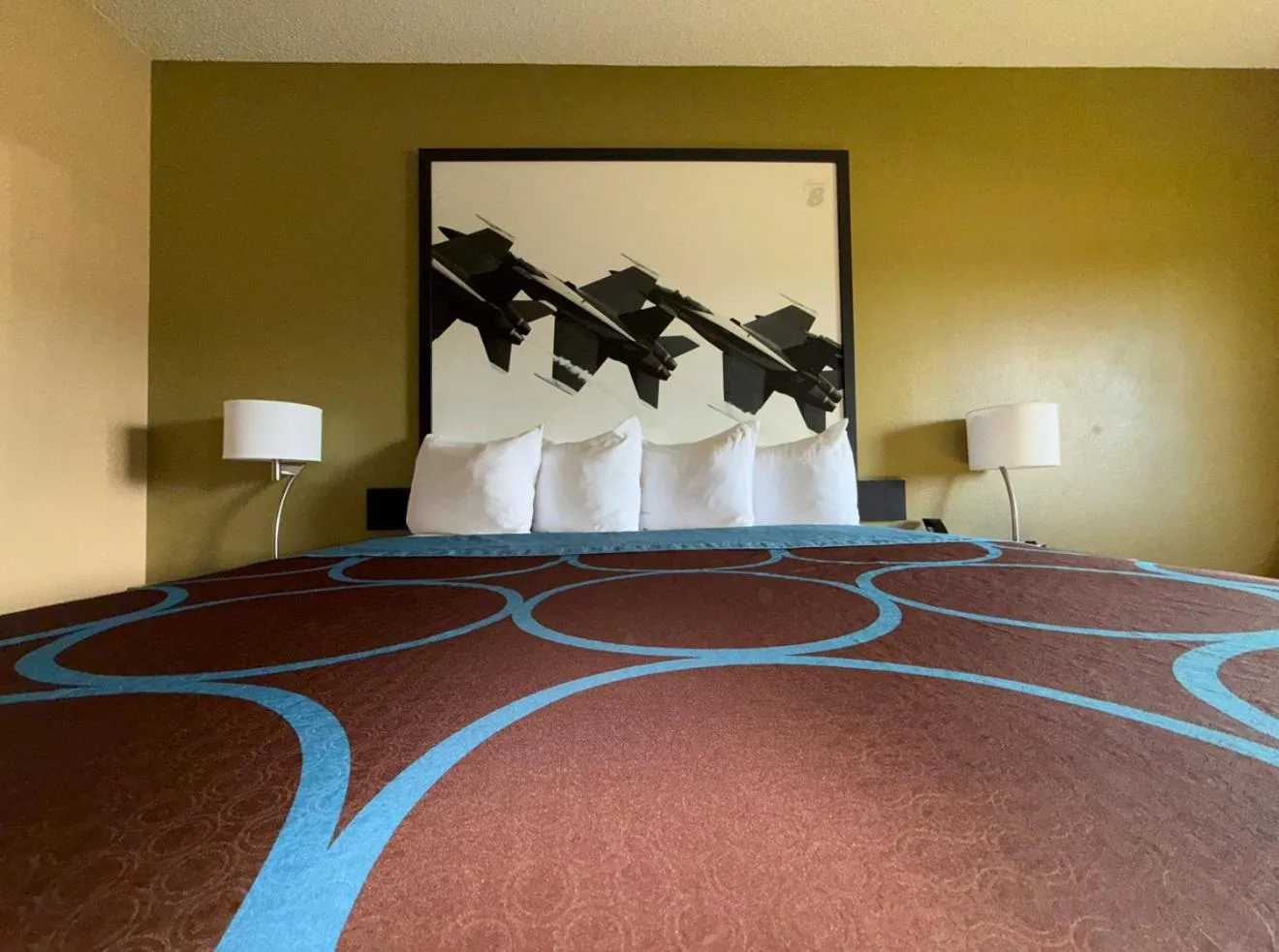 Bed in Super 8 by Wyndham Kokomo