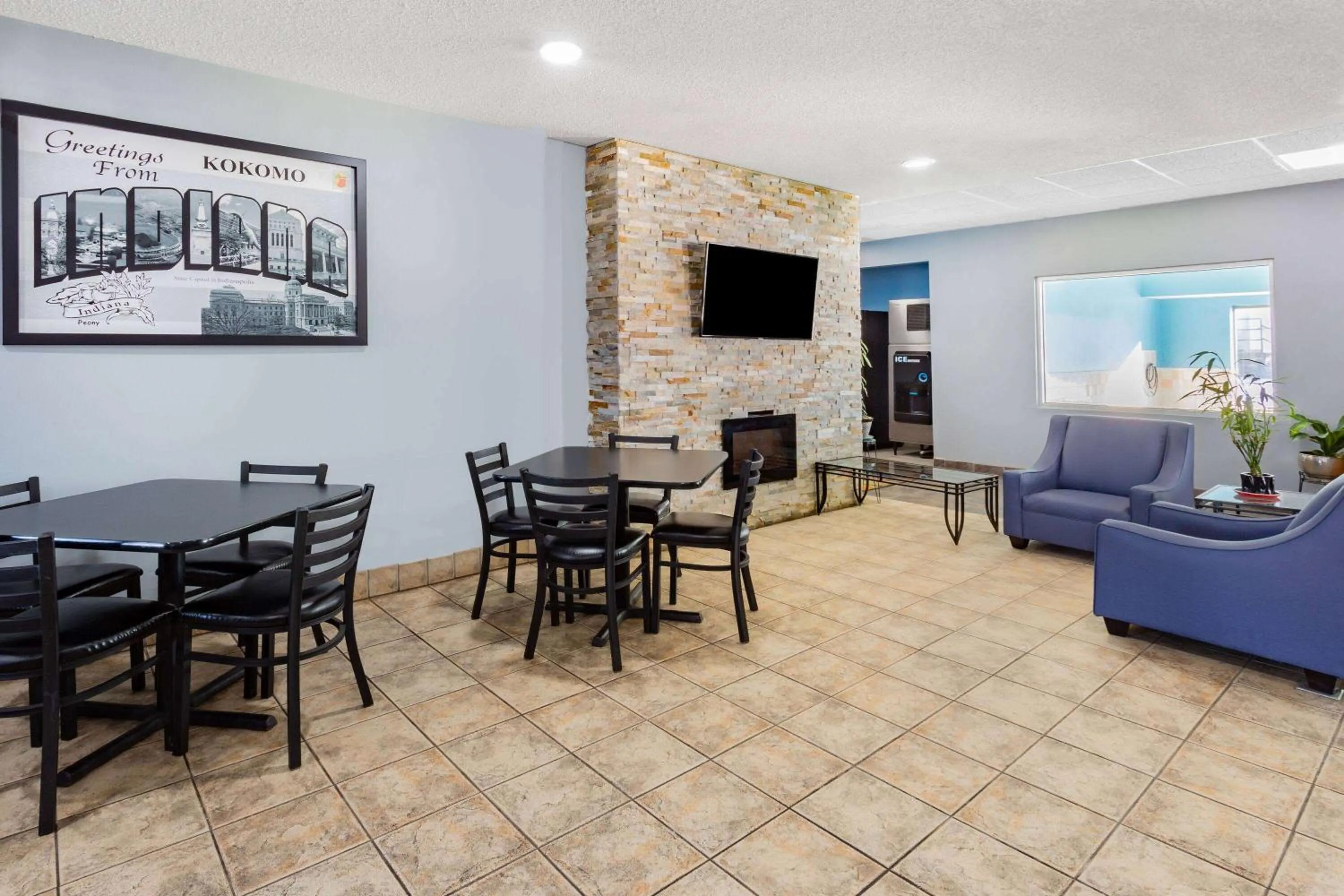 Lobby or reception in Super 8 by Wyndham Kokomo