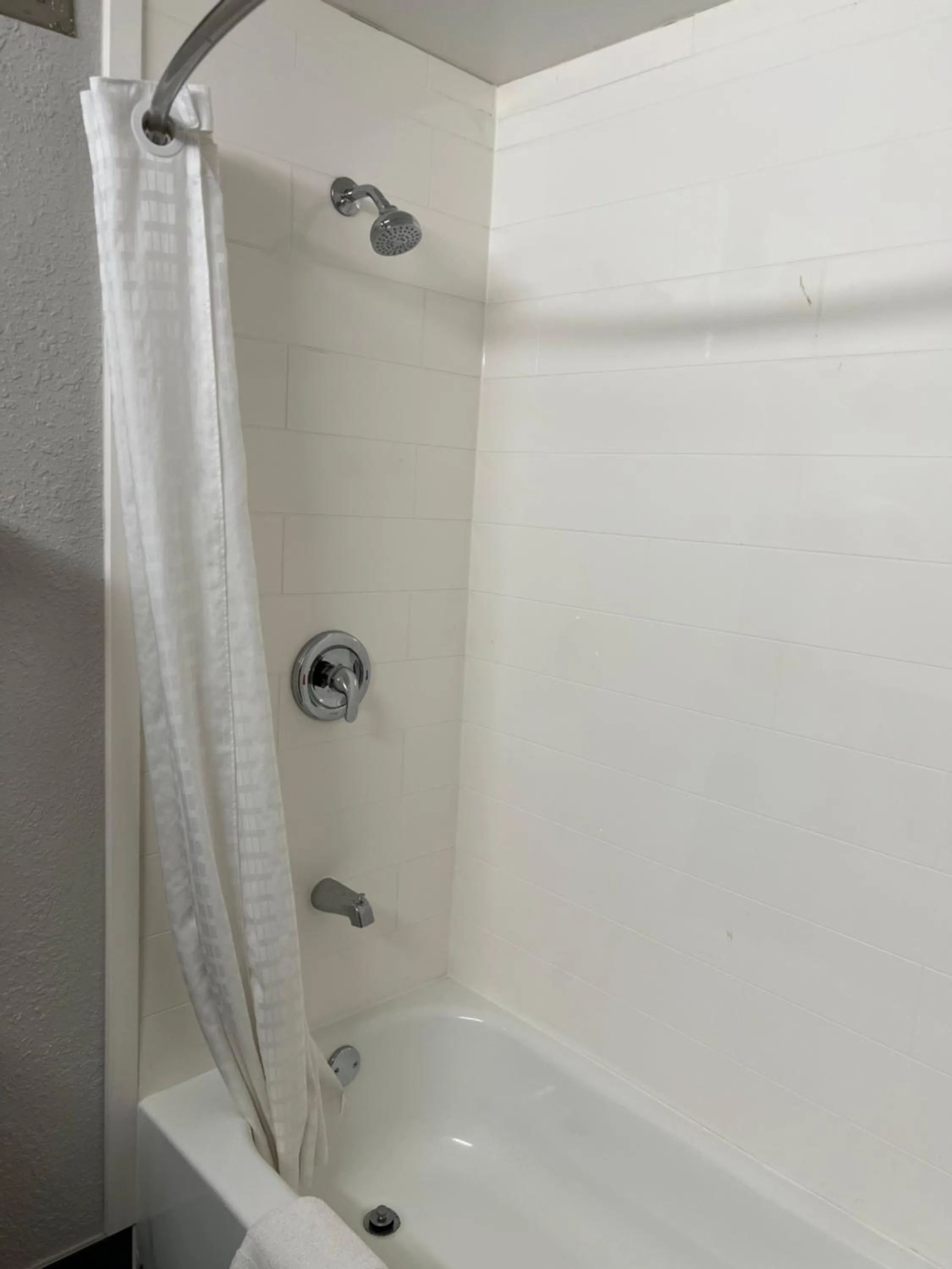 Bathroom in Super 8 by Wyndham Clemmons - Bermuda Run - Winston-Salem I-40