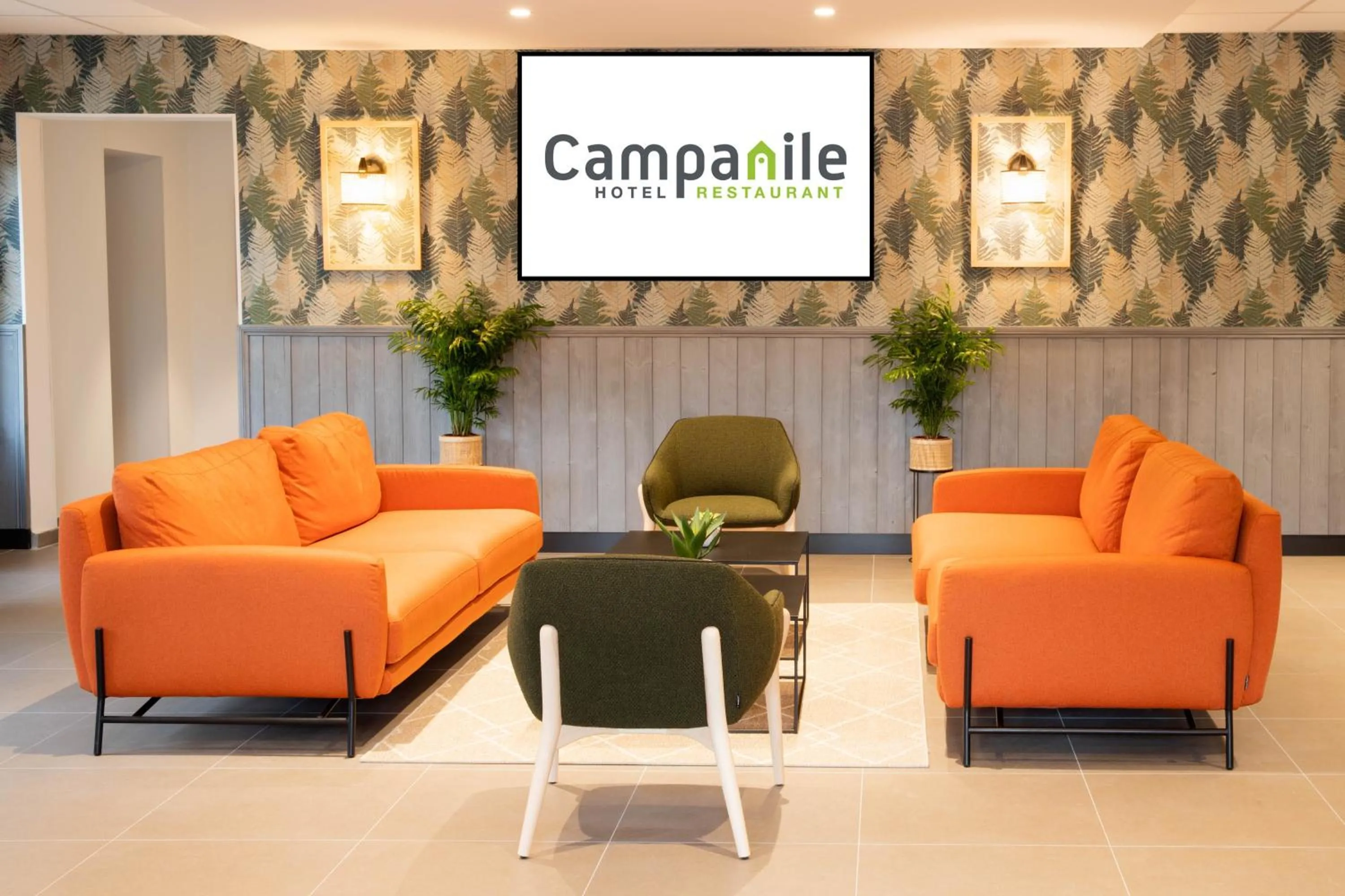 Lounge or bar in Campanile Narbonne A9/A61