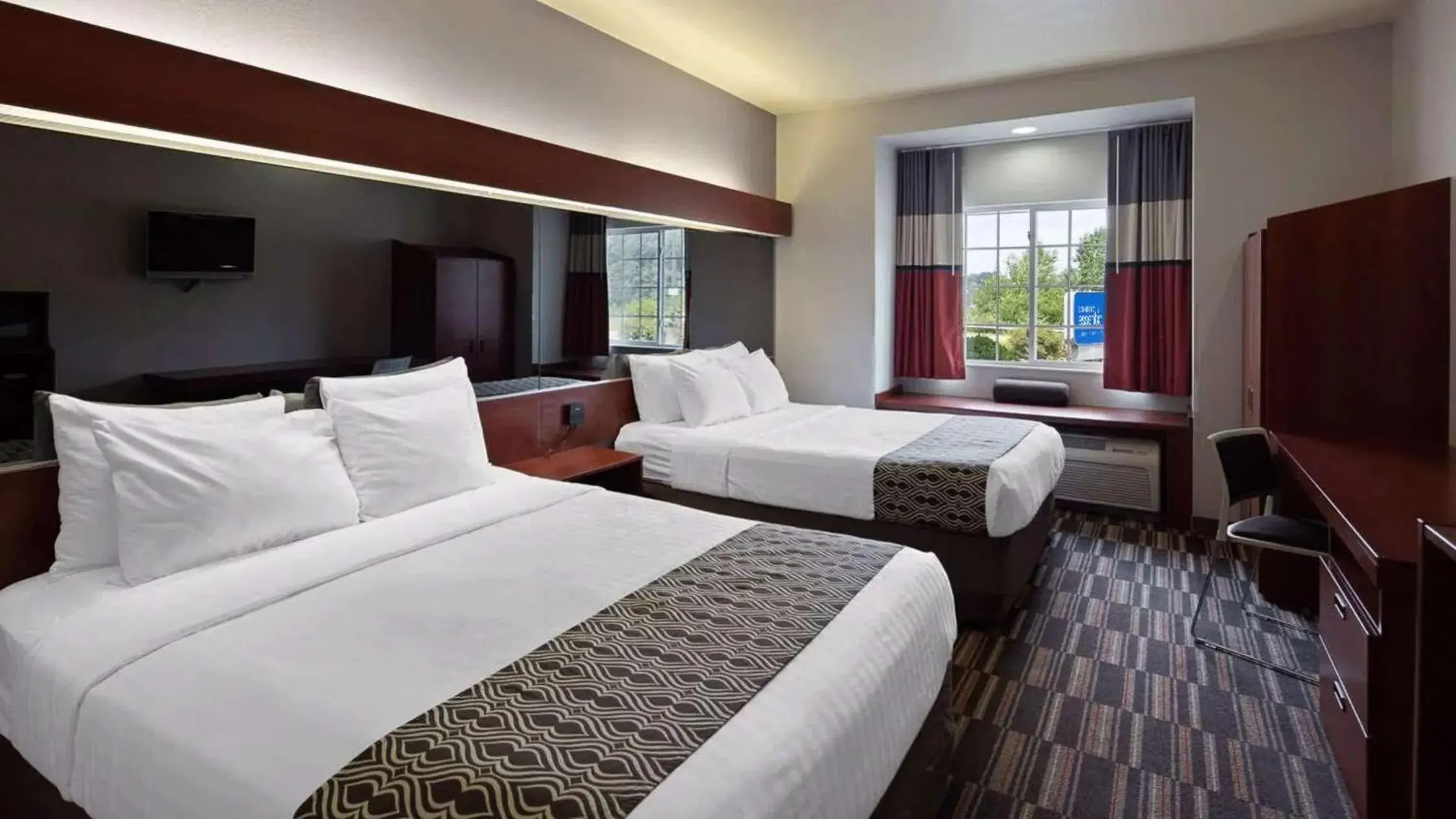 Queen Room with Two Queen Beds in Sonesta Essential Morgantown Queen Room with Two Queen Beds in Sonesta Essential Morgantown