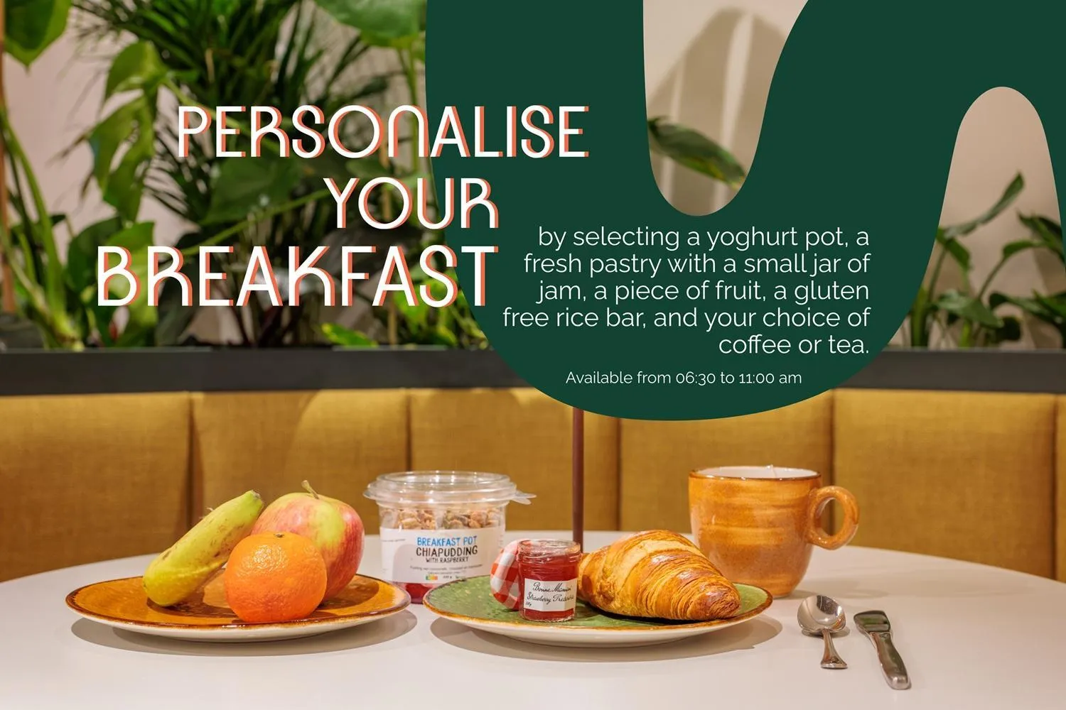 Breakfast in Maxhotel Amsterdam Airport Schiphol - Recently Renovated