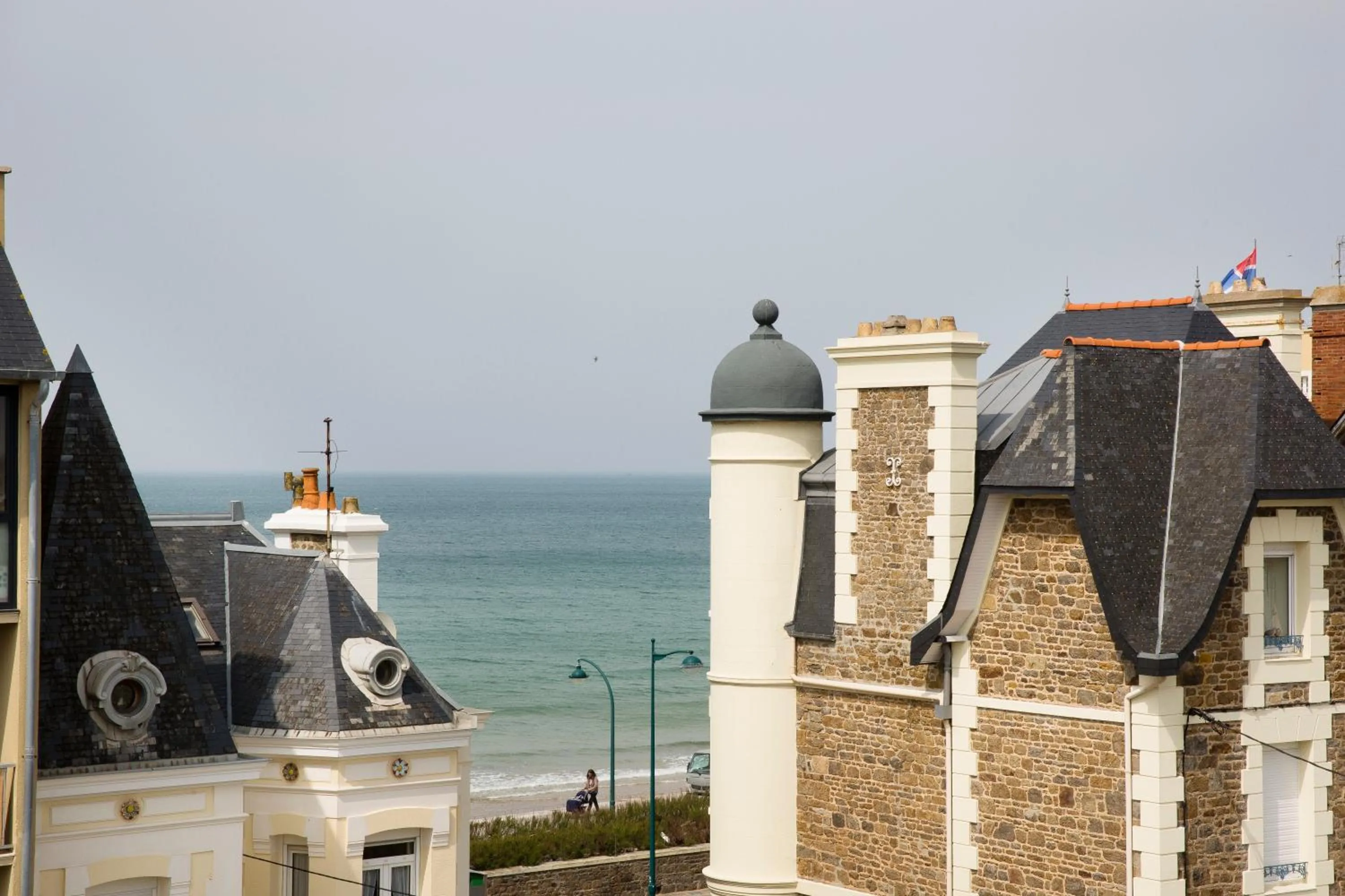 Sea view in Escale Oceania Saint Malo