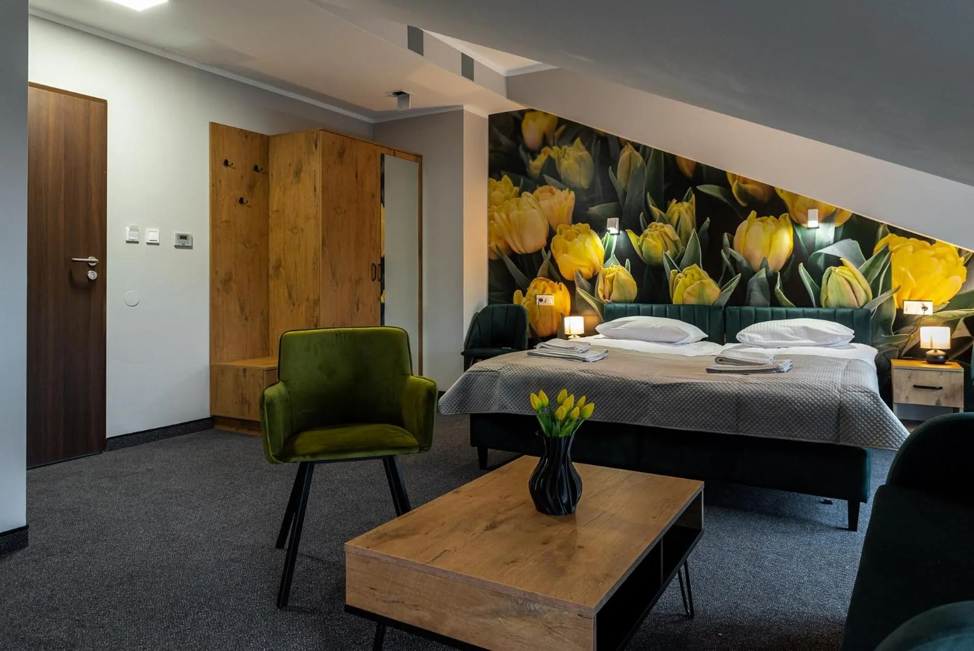 Bed in Willa Rustykalna