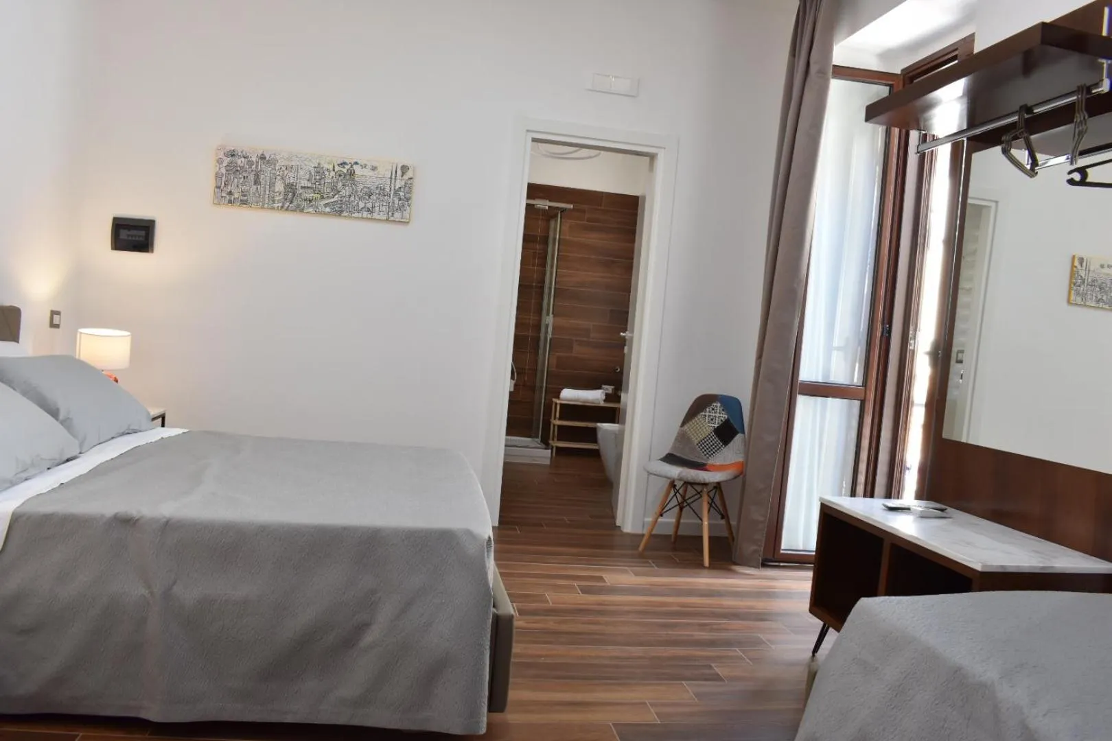 Bed in b&b Donna Raffaela