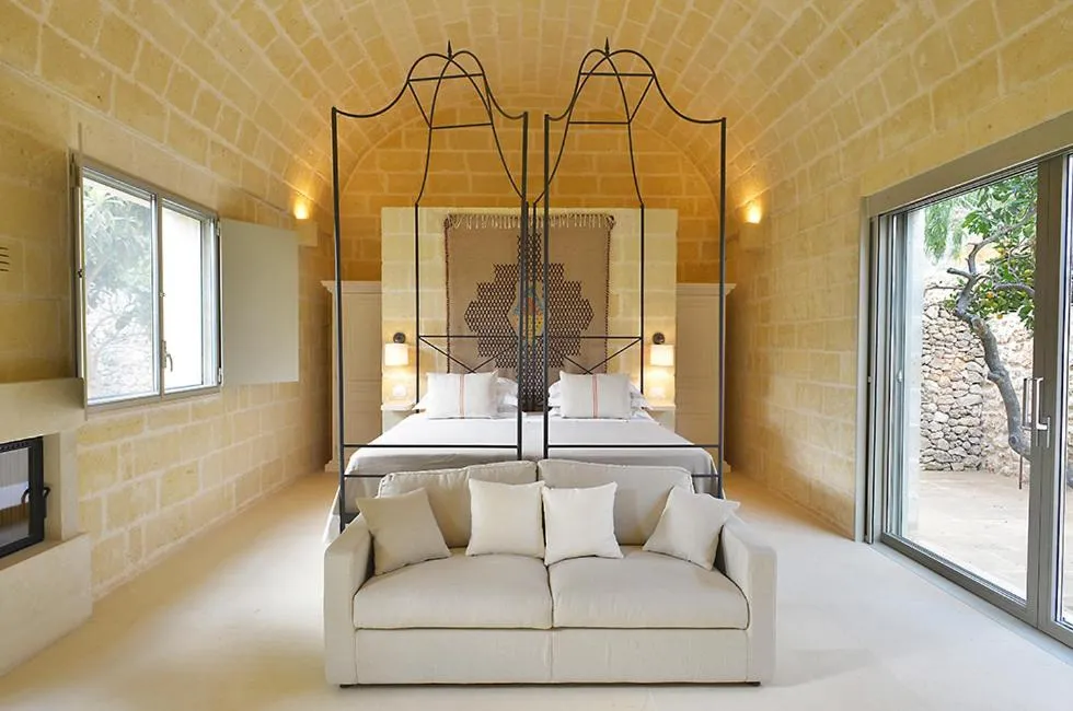 Bed in Masseria Trapana