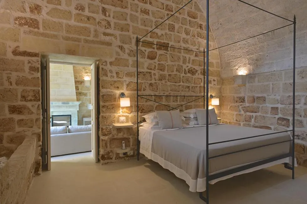 Bed in Masseria Trapana