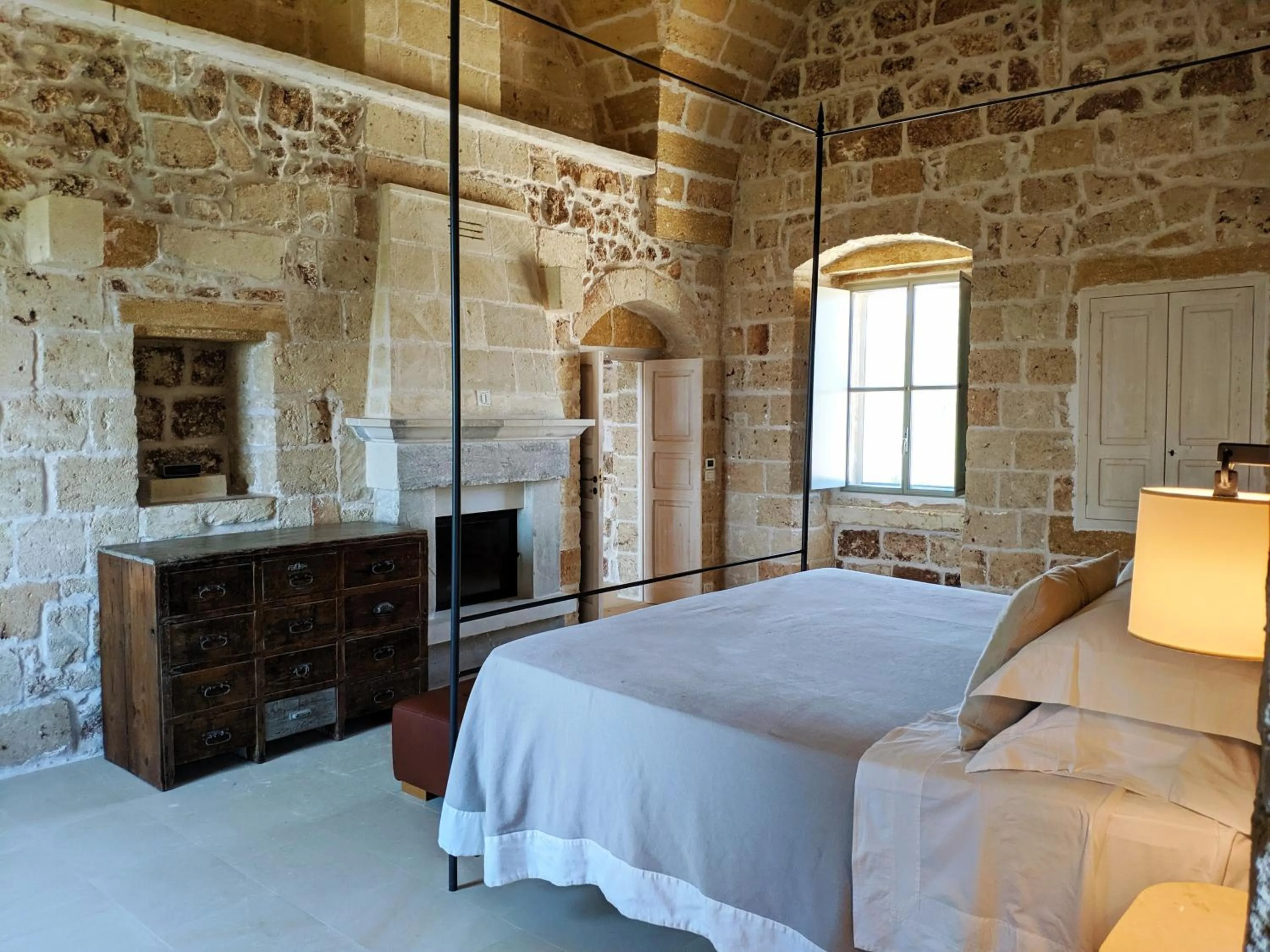Bed in Masseria Trapana