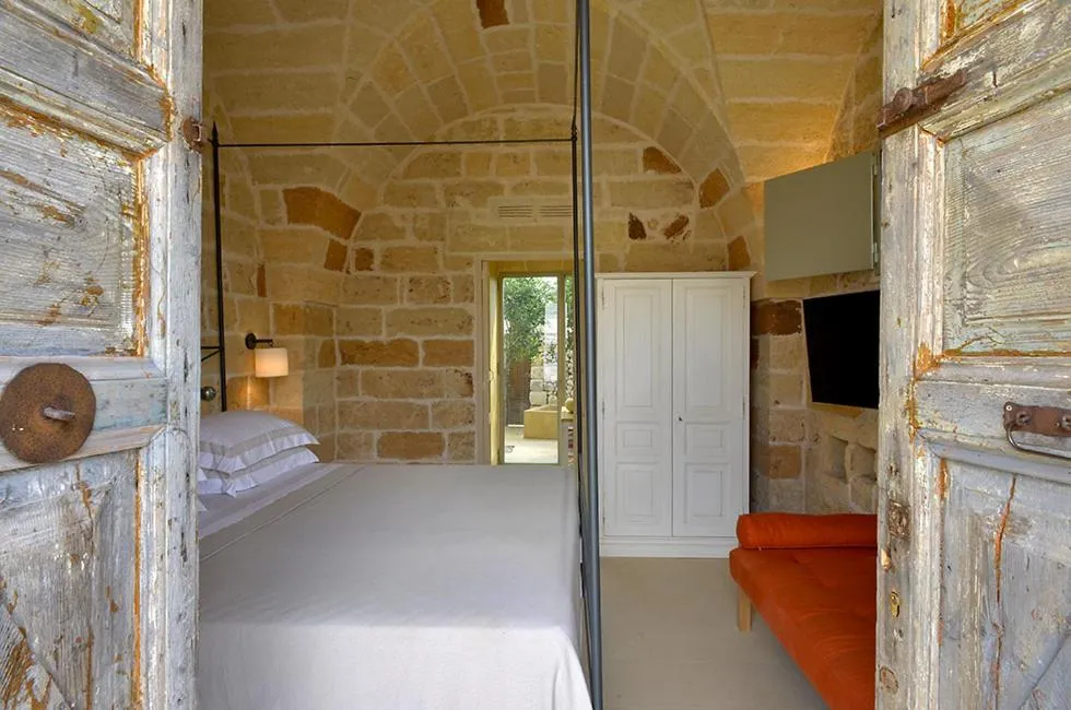 Bed in Masseria Trapana