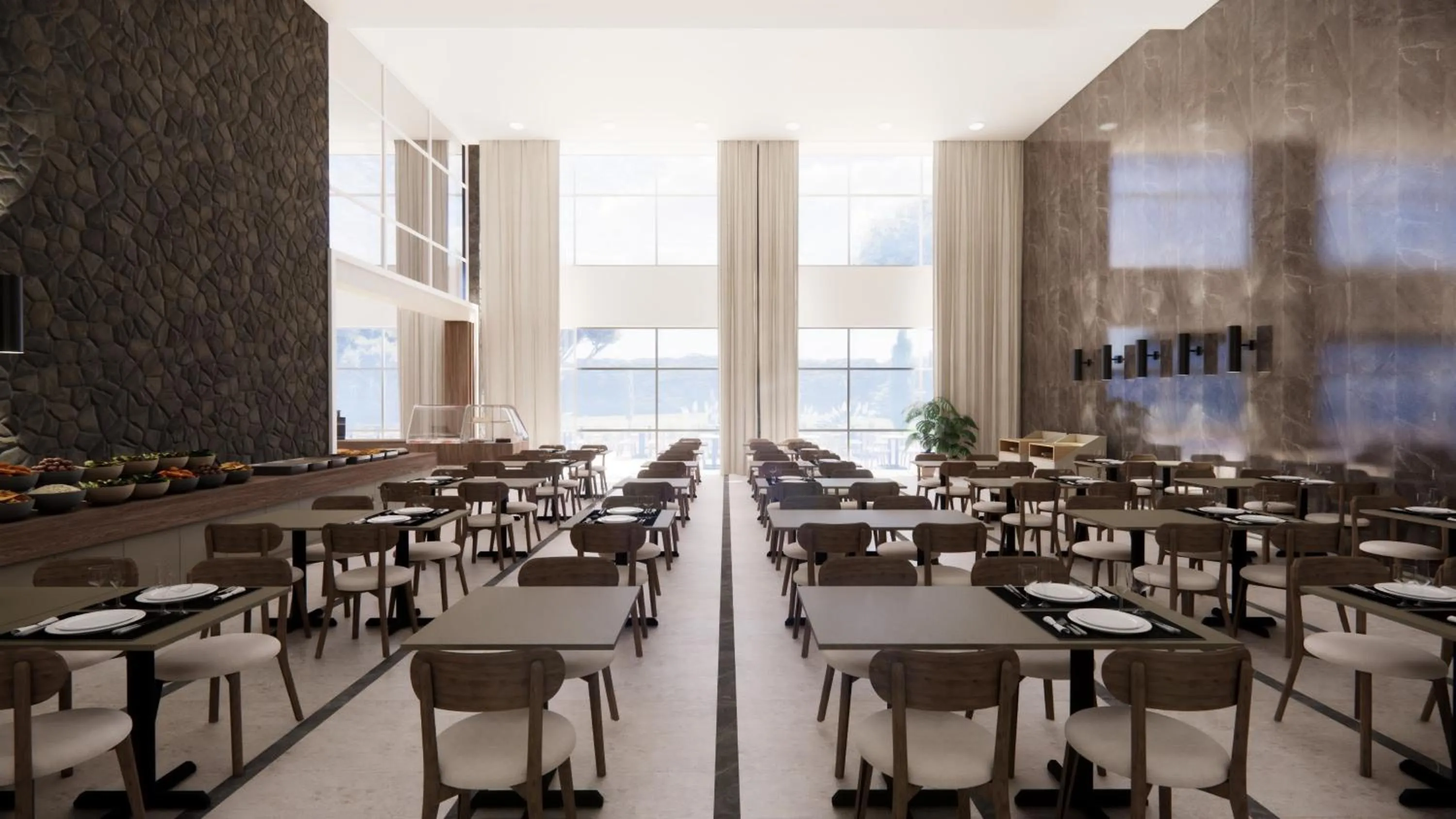 Restaurant/places to eat in Hotel Alemaris