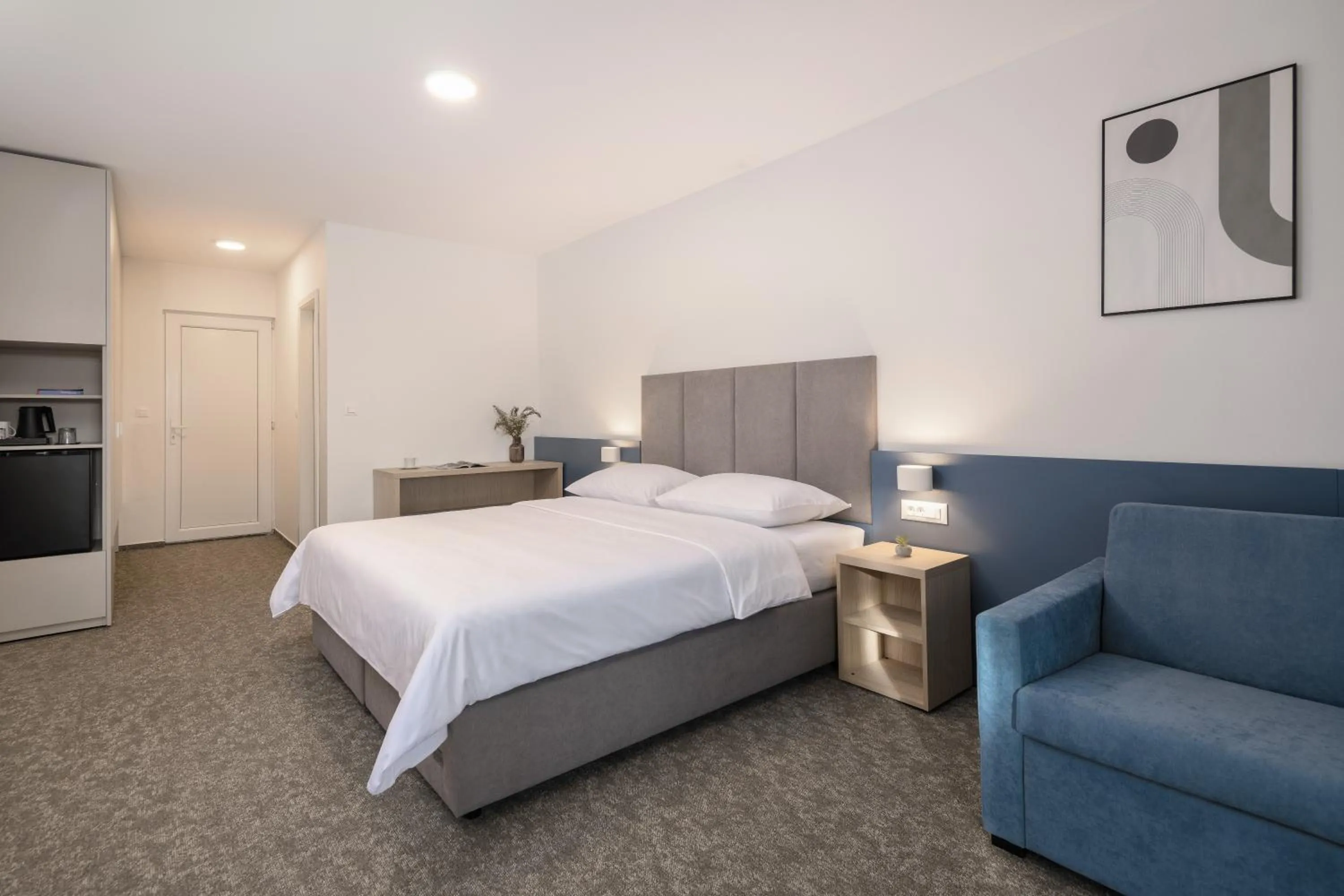 Bed in Hotel Alemaris