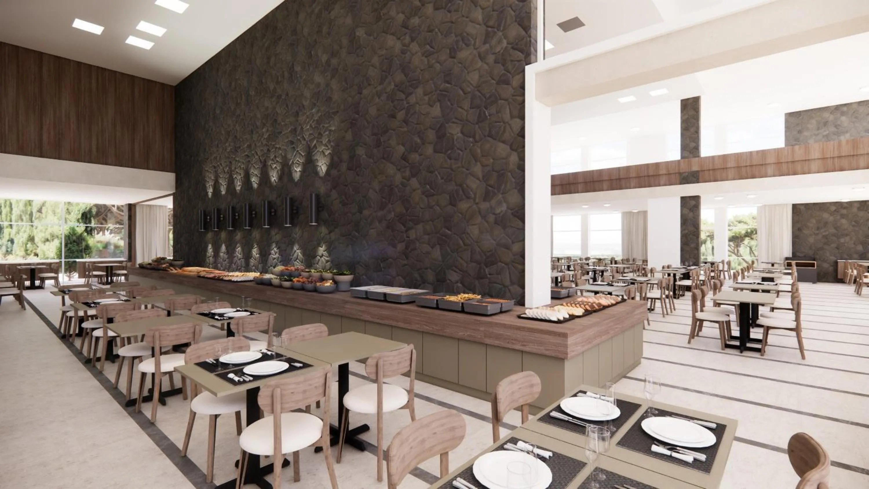 Restaurant/places to eat in Hotel Alemaris