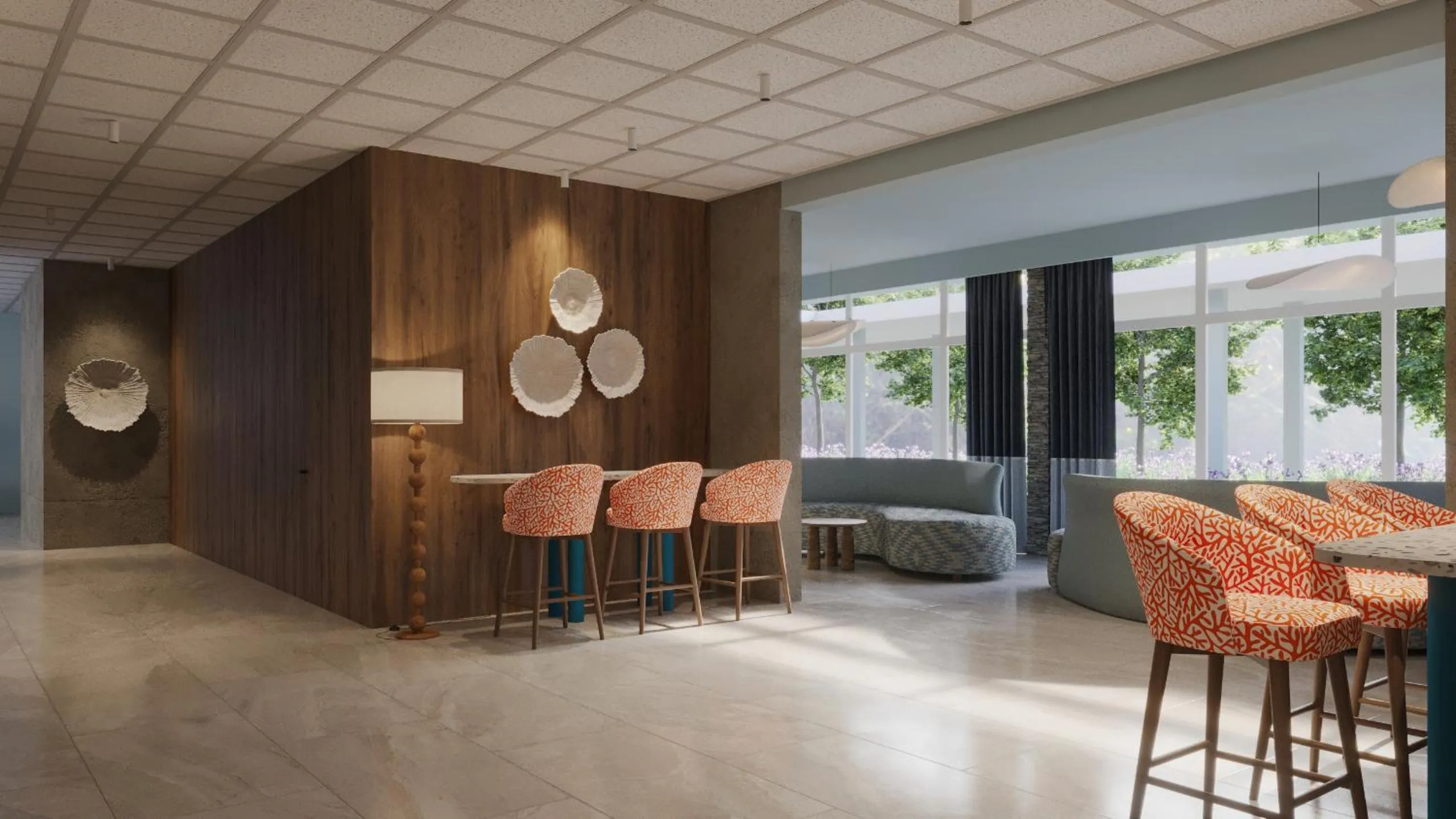 Lobby or reception in Hotel Alemaris