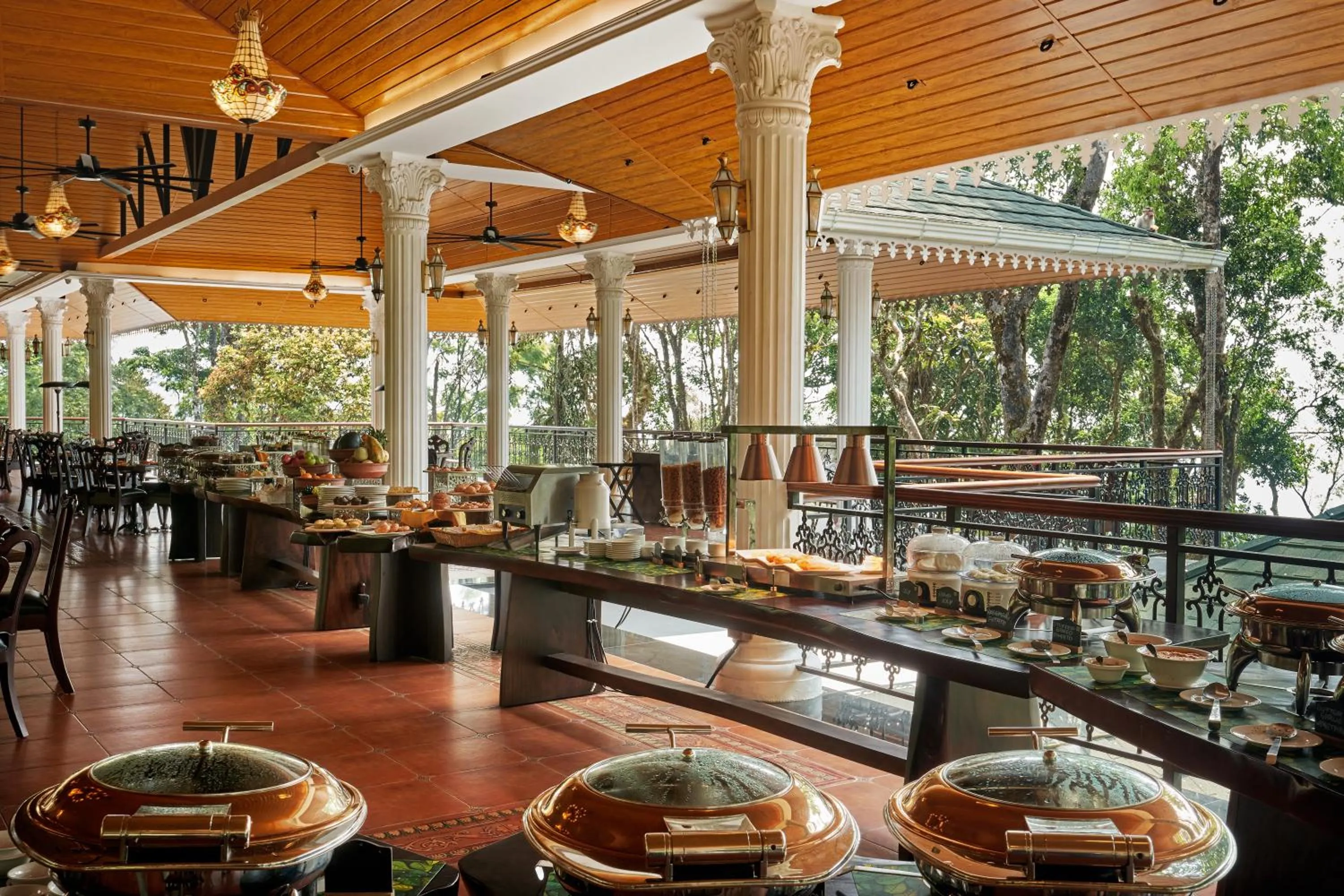 Breakfast in Coorg Wilderness Resort & Spa