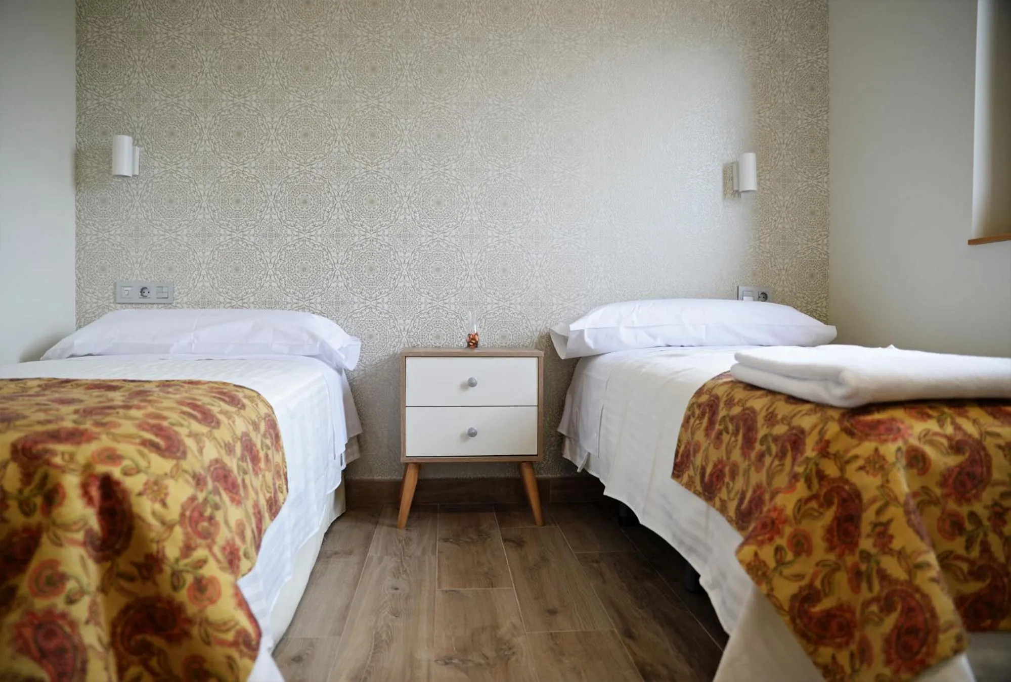 Bed in Hotel Rural Oasibeth