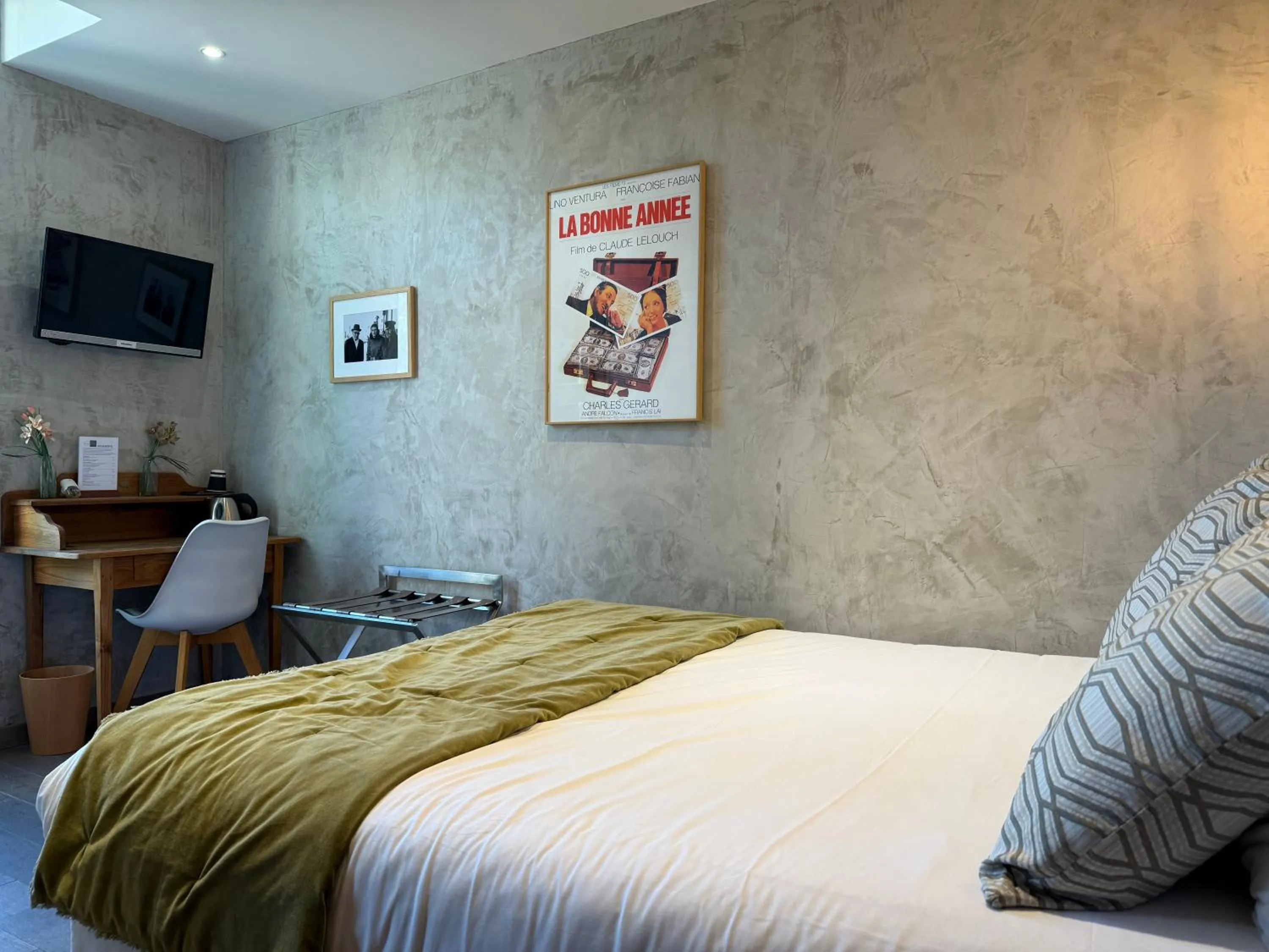 Bed in Ideal Sejour Cannes - Hôtel de Charme