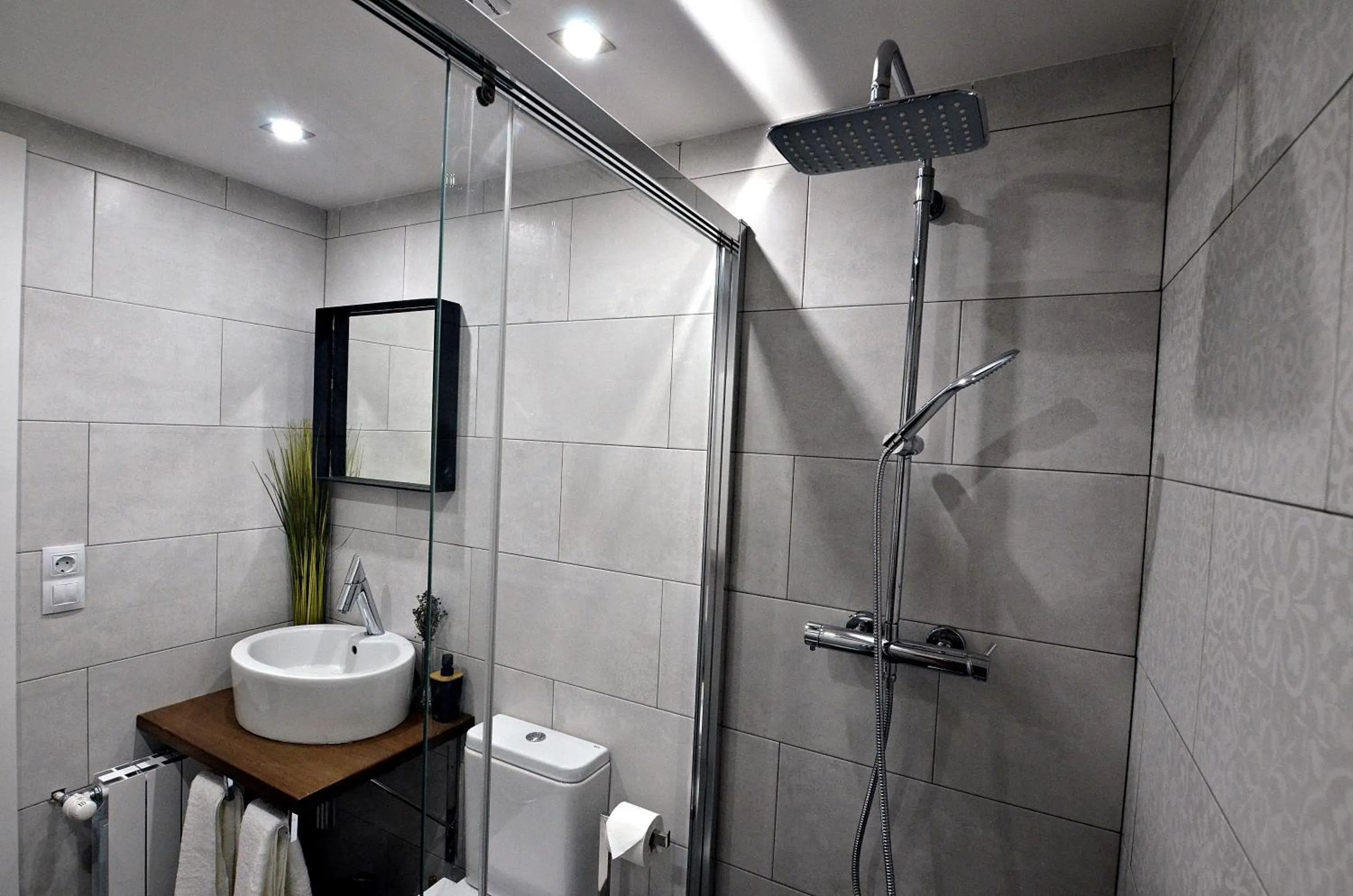 Bathroom in Cal Roig Hotel Rural