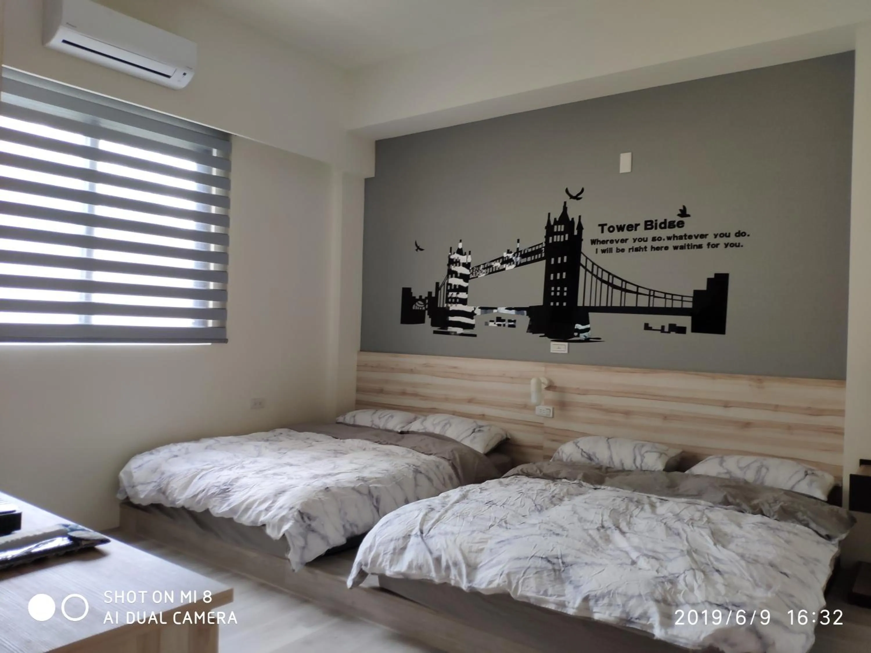 Bed in WT BnB Taichung