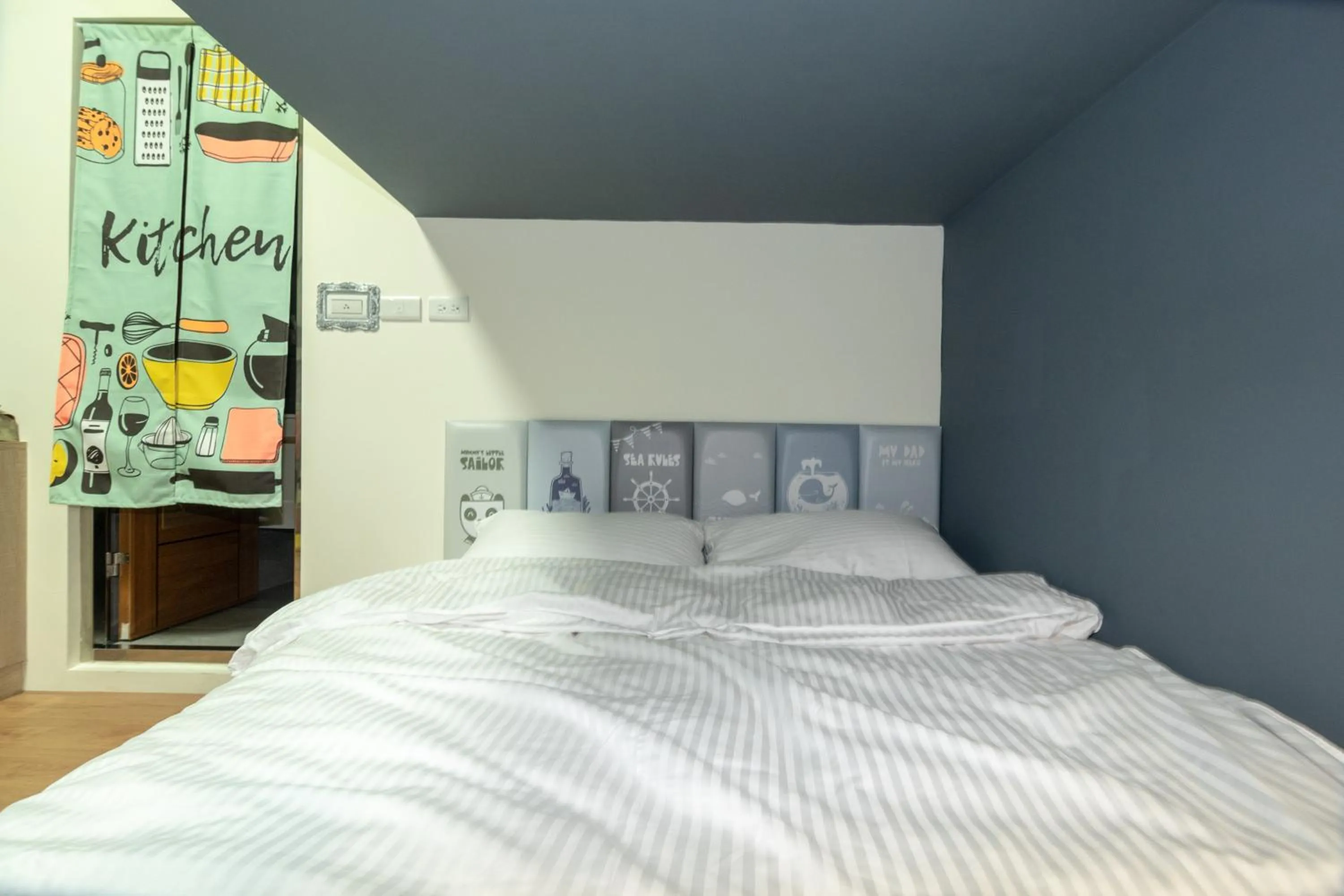 Bed in WT BnB Taichung