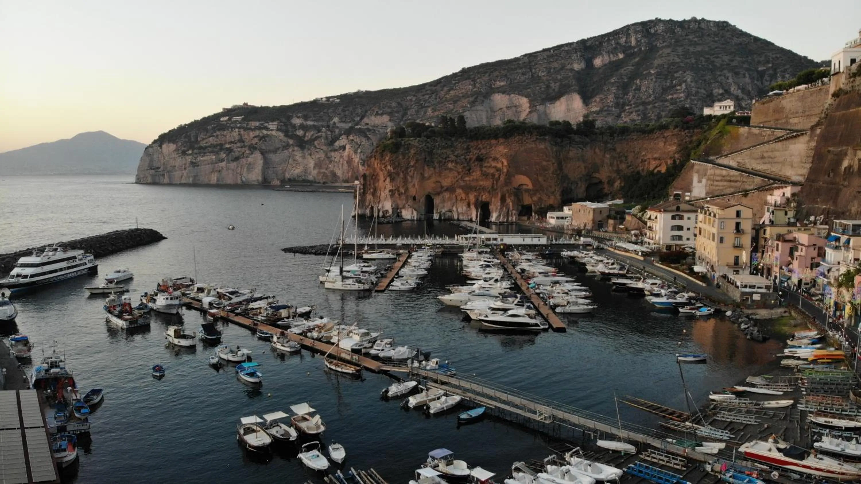 Natural landscape in Baia della Serenità