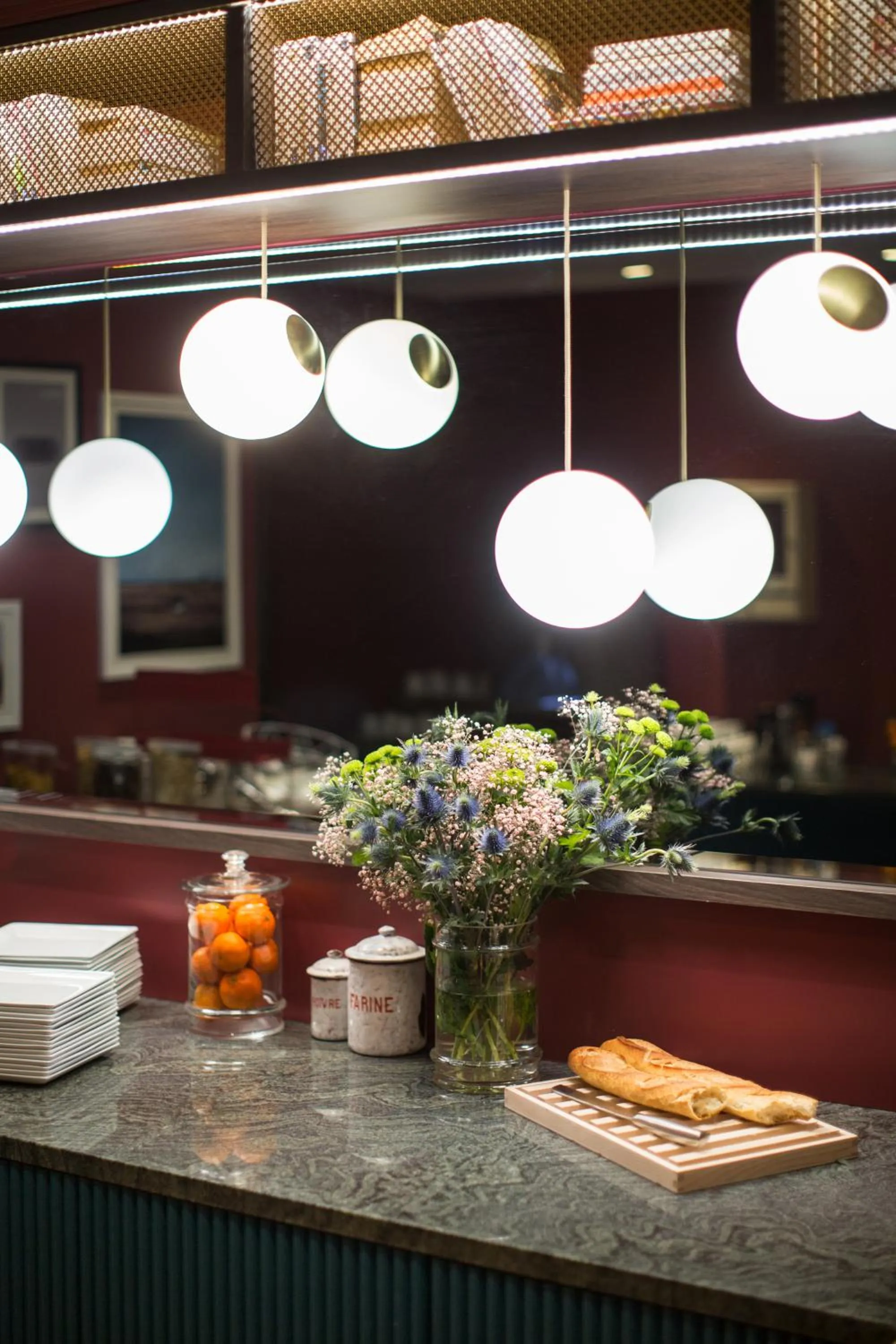 Buffet breakfast in ibis Styles Paris Nation Cours de Vincennes