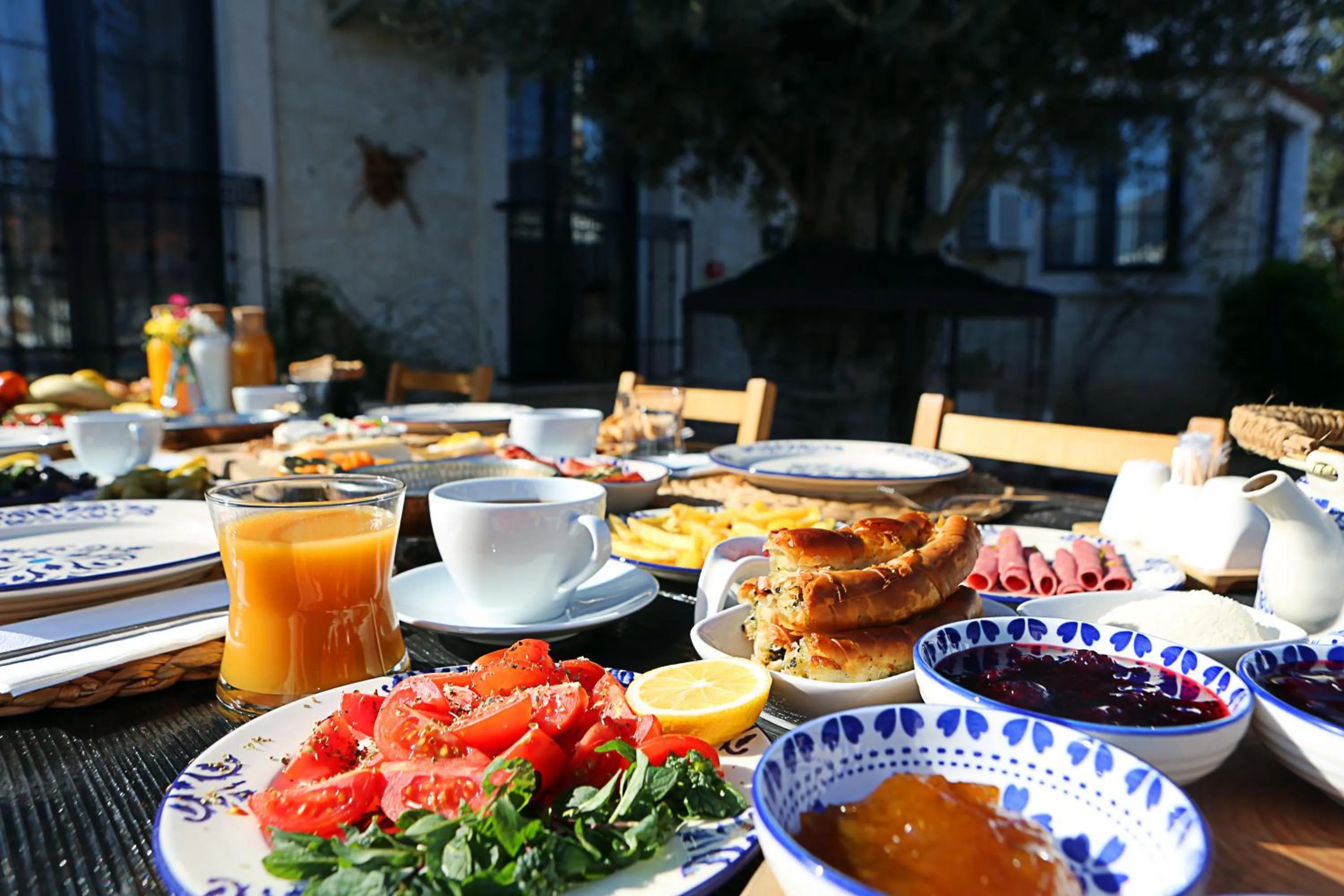Breakfast in Alaçatı Albatross Hotel