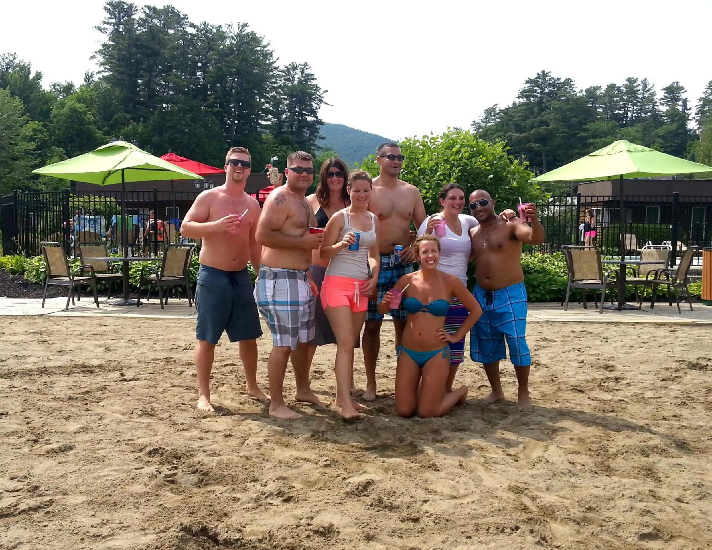 People in Scotty's Lakeside Resort