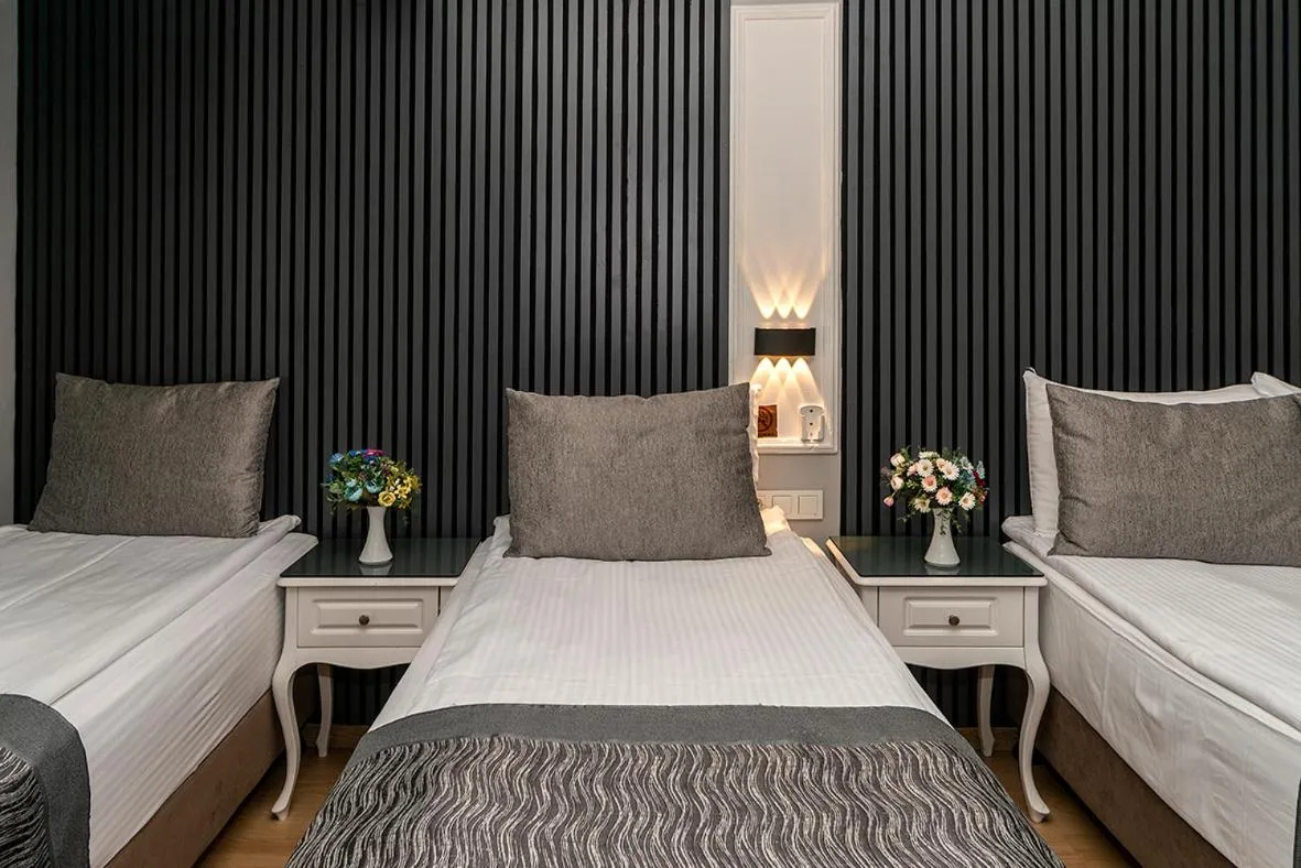 Photo of the whole room, Bed in Beyazit Palace Hotel