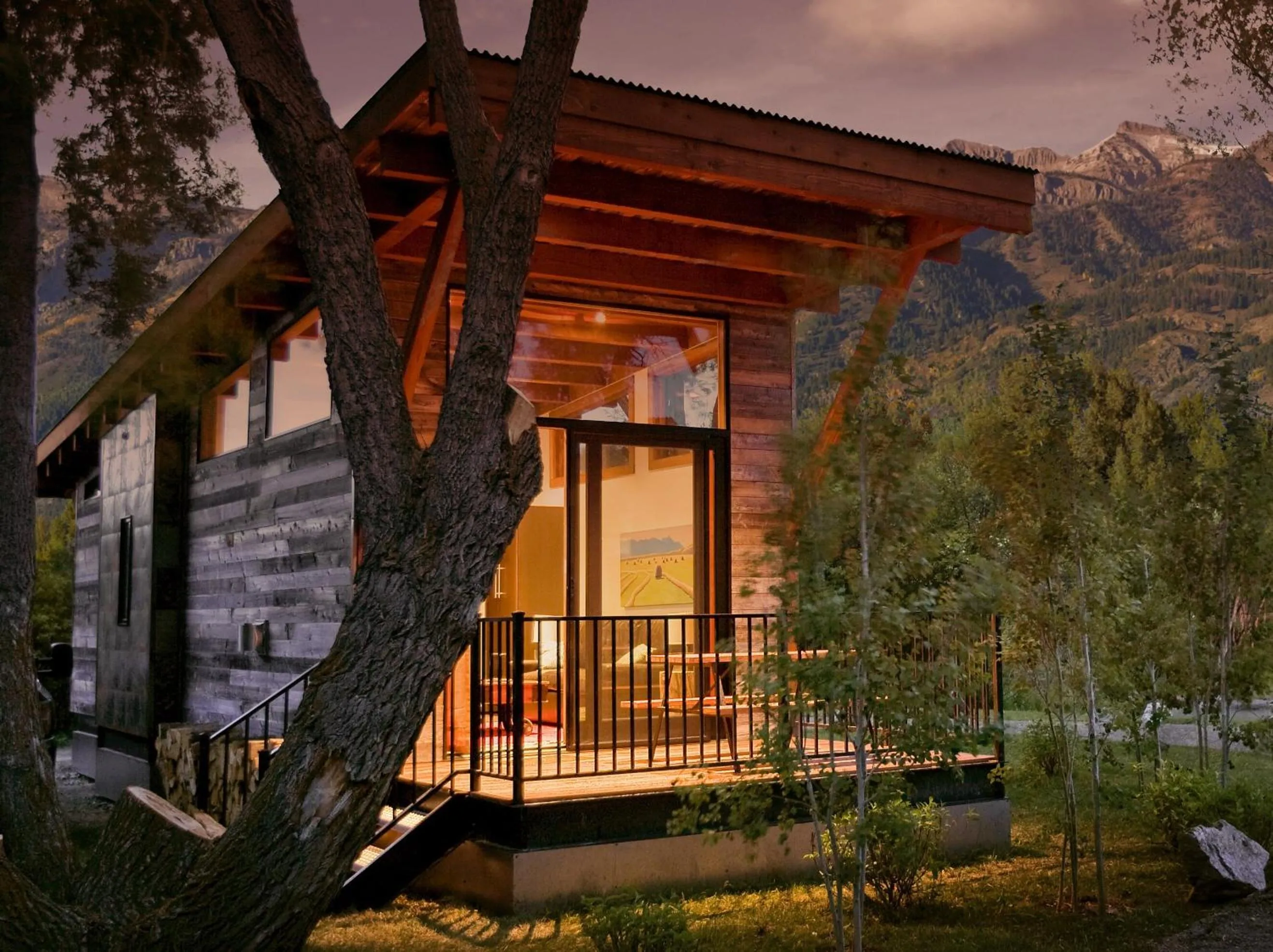 Facade/entrance in Fireside Resort