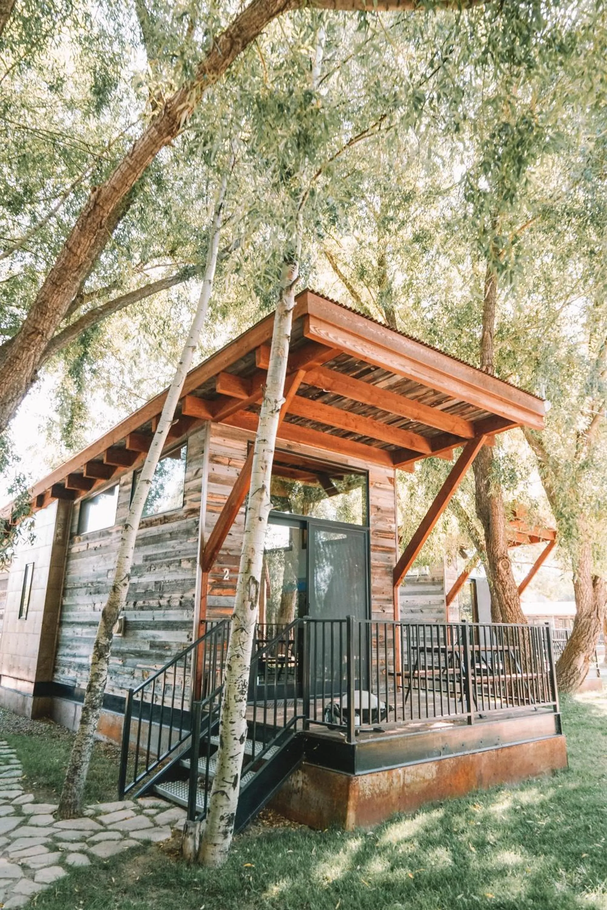 Patio in Fireside Resort