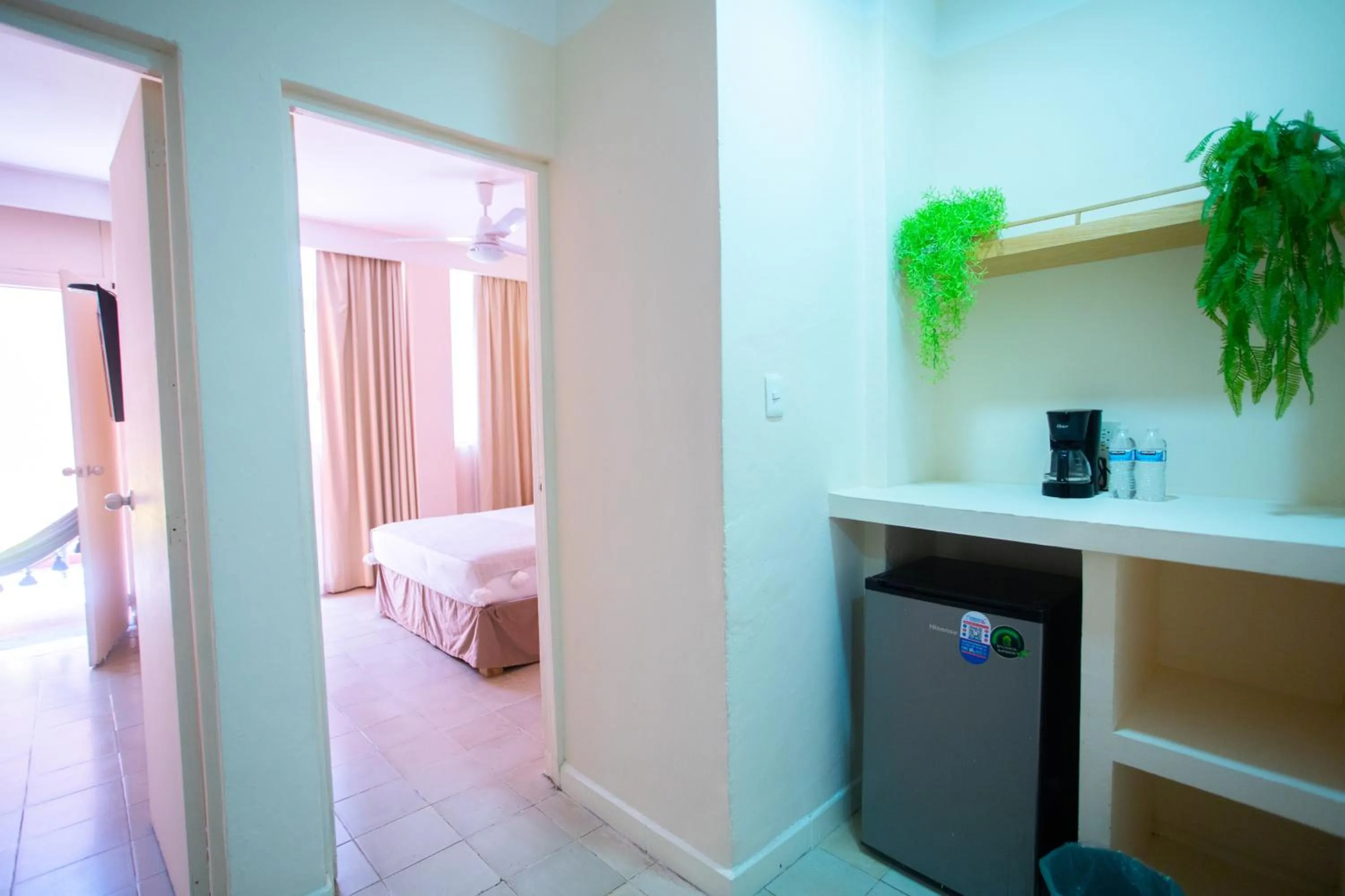 Bed in Hotel Tropicus Boutique