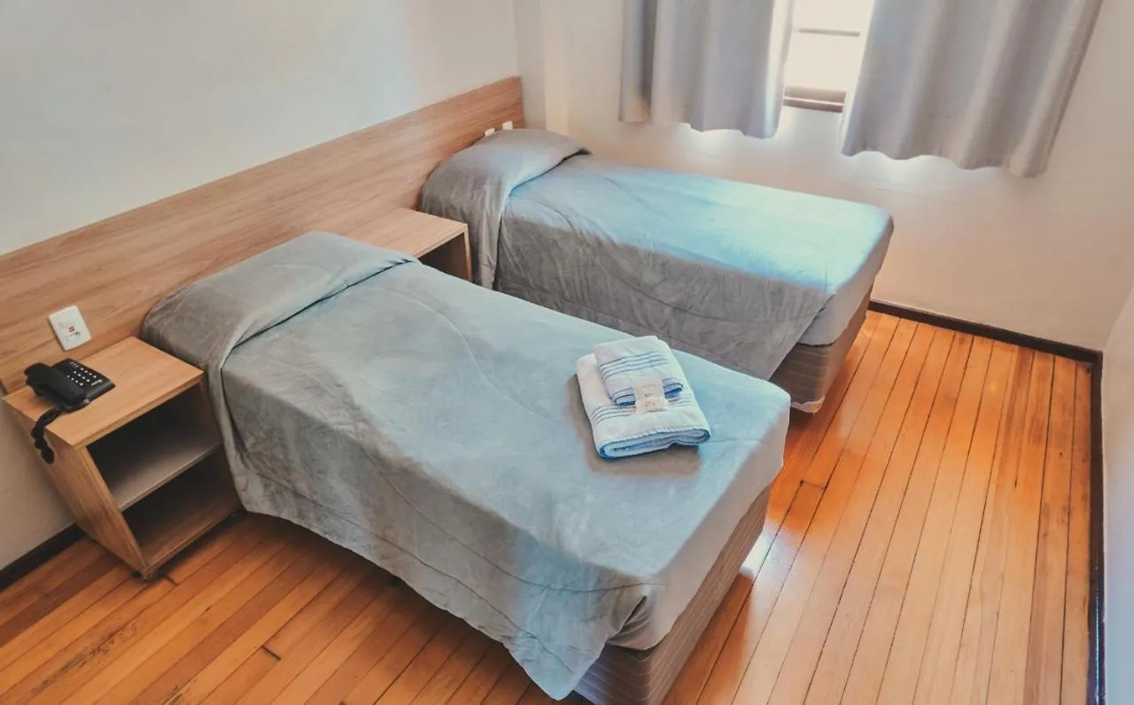 Bed in Hotel Dom Rafael Business