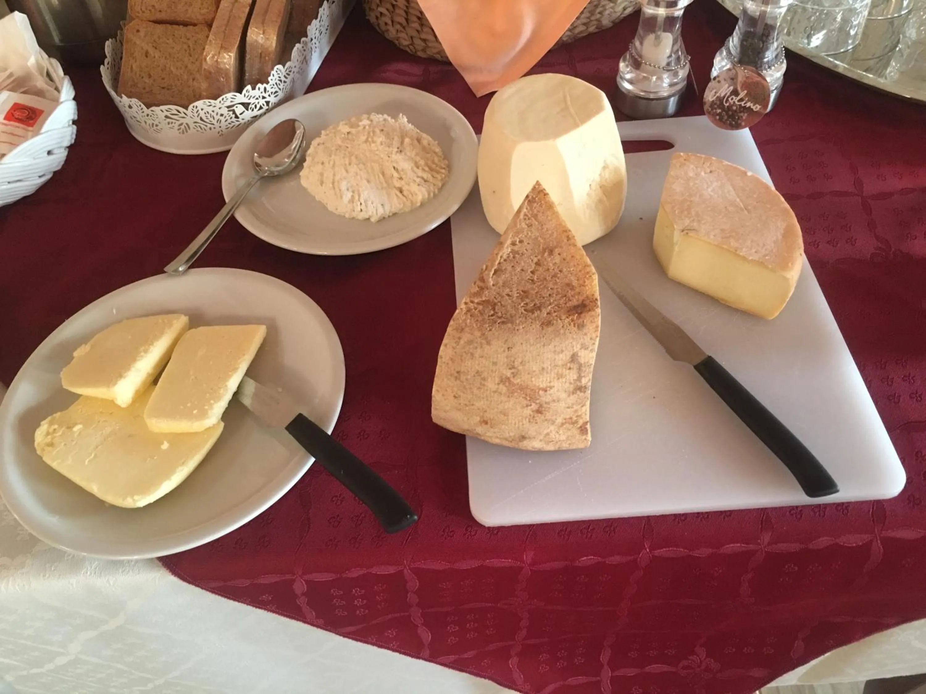 Food and drinks in Ca Montiglio