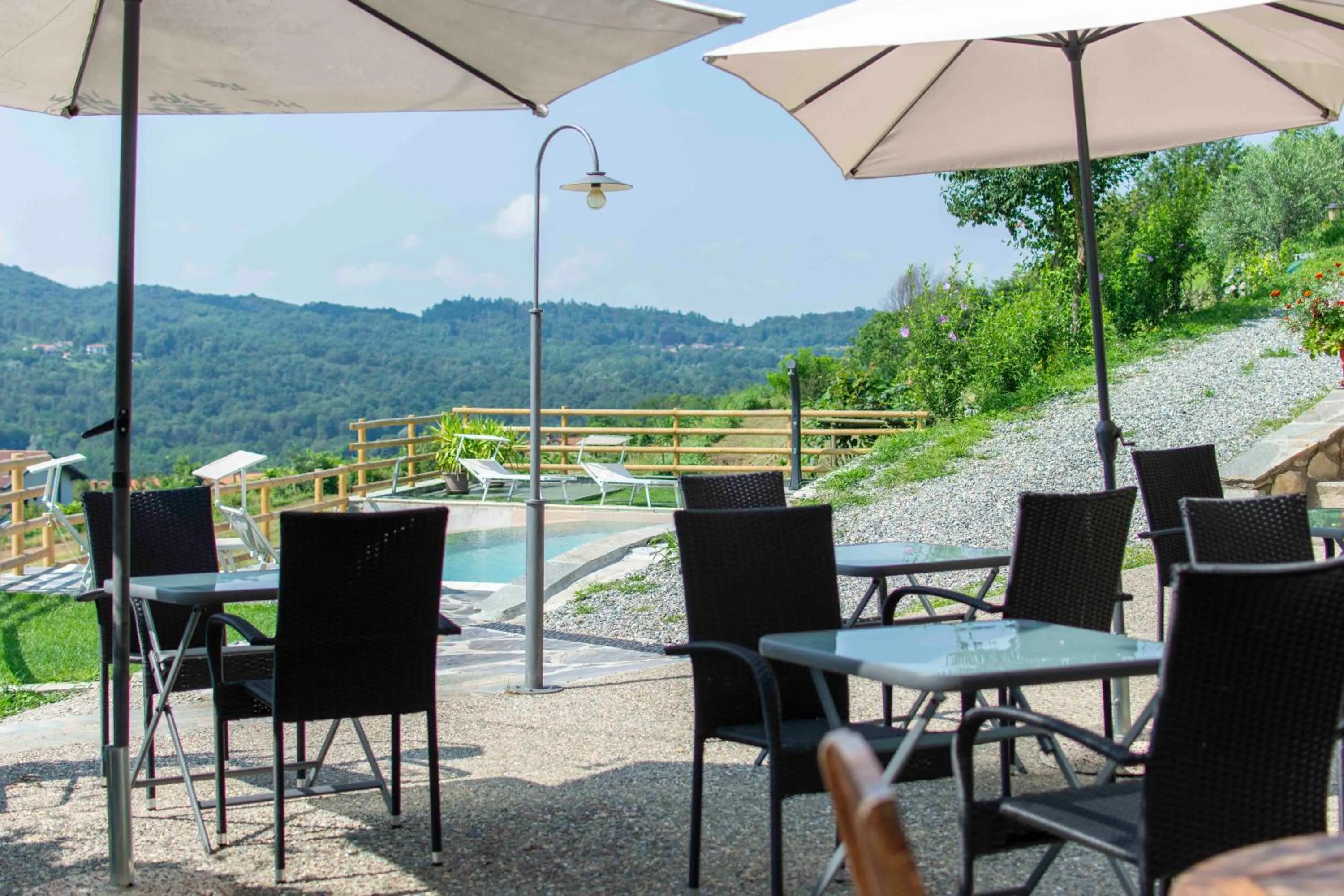 Swimming pool in Ca Montiglio