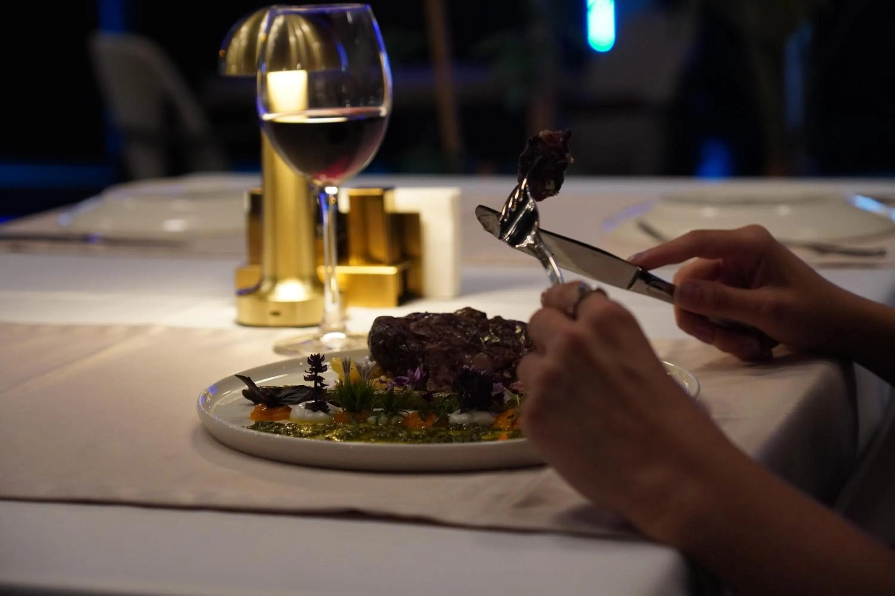 Dinner in Room 23 Hotel