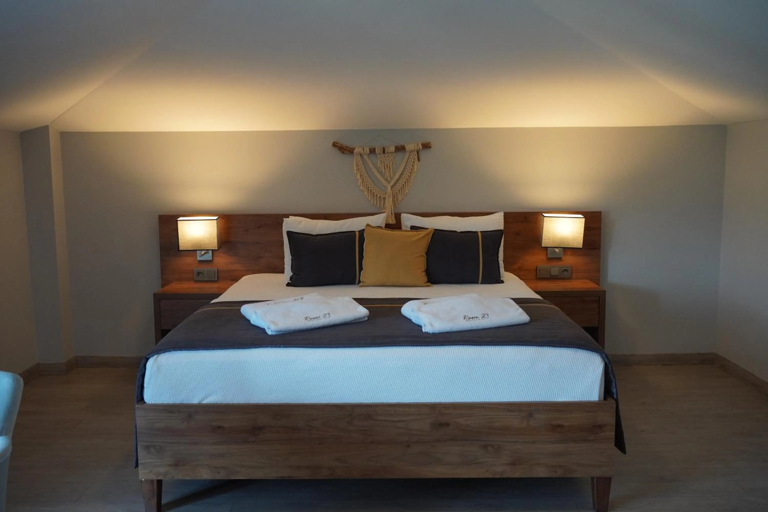 Bed in Room 23 Hotel