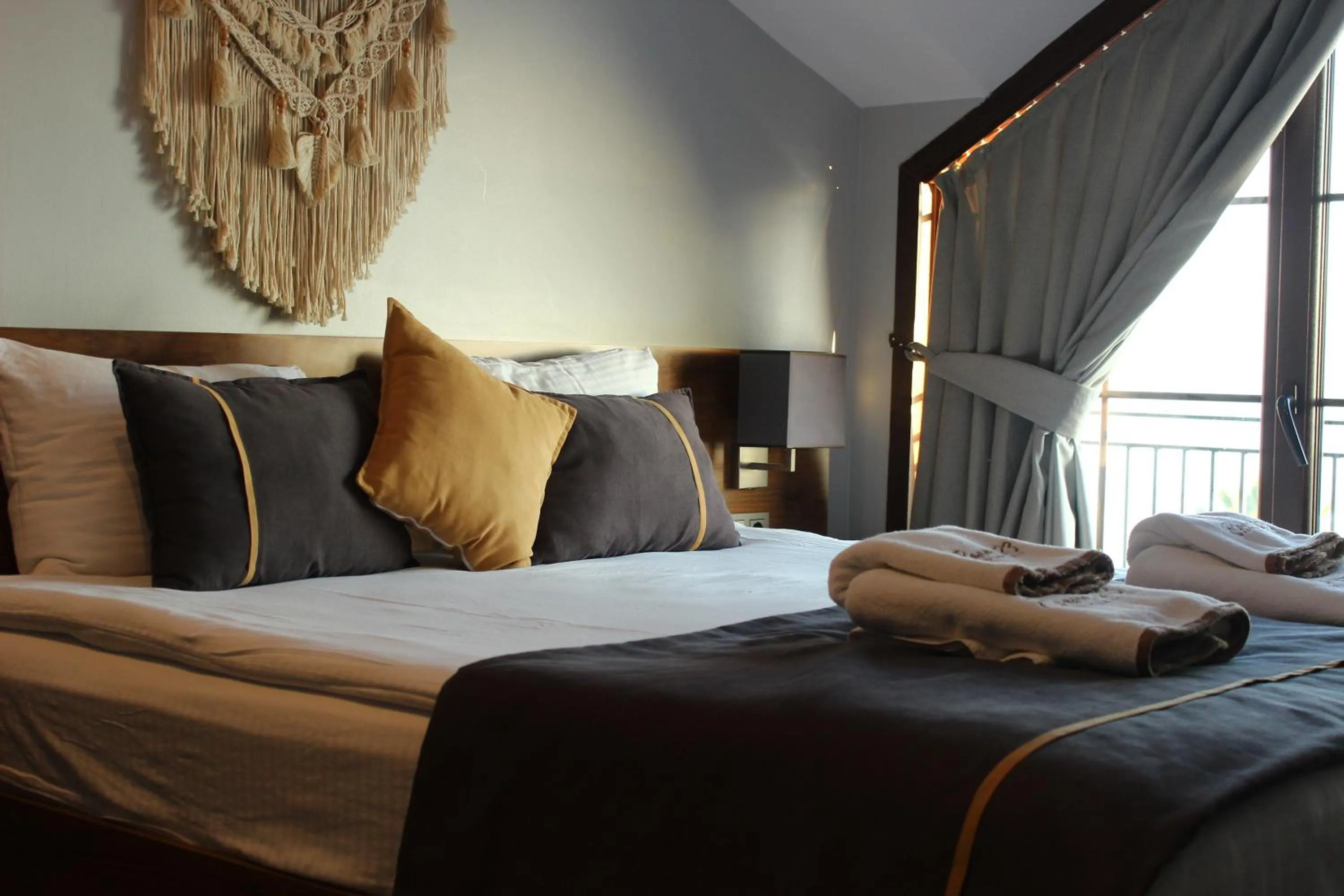 Bed in Room 23 Hotel