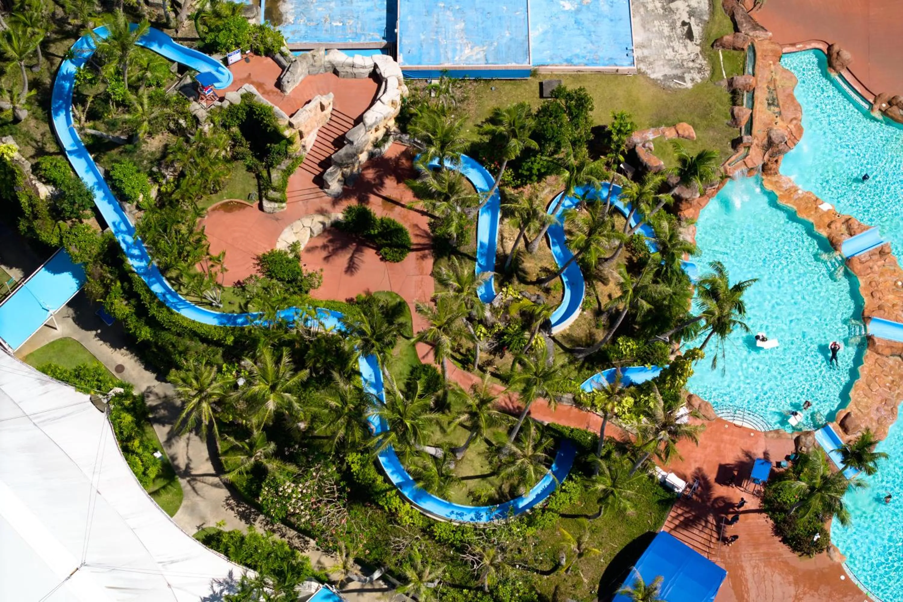 Aqua park in Pacific Islands Club Guam