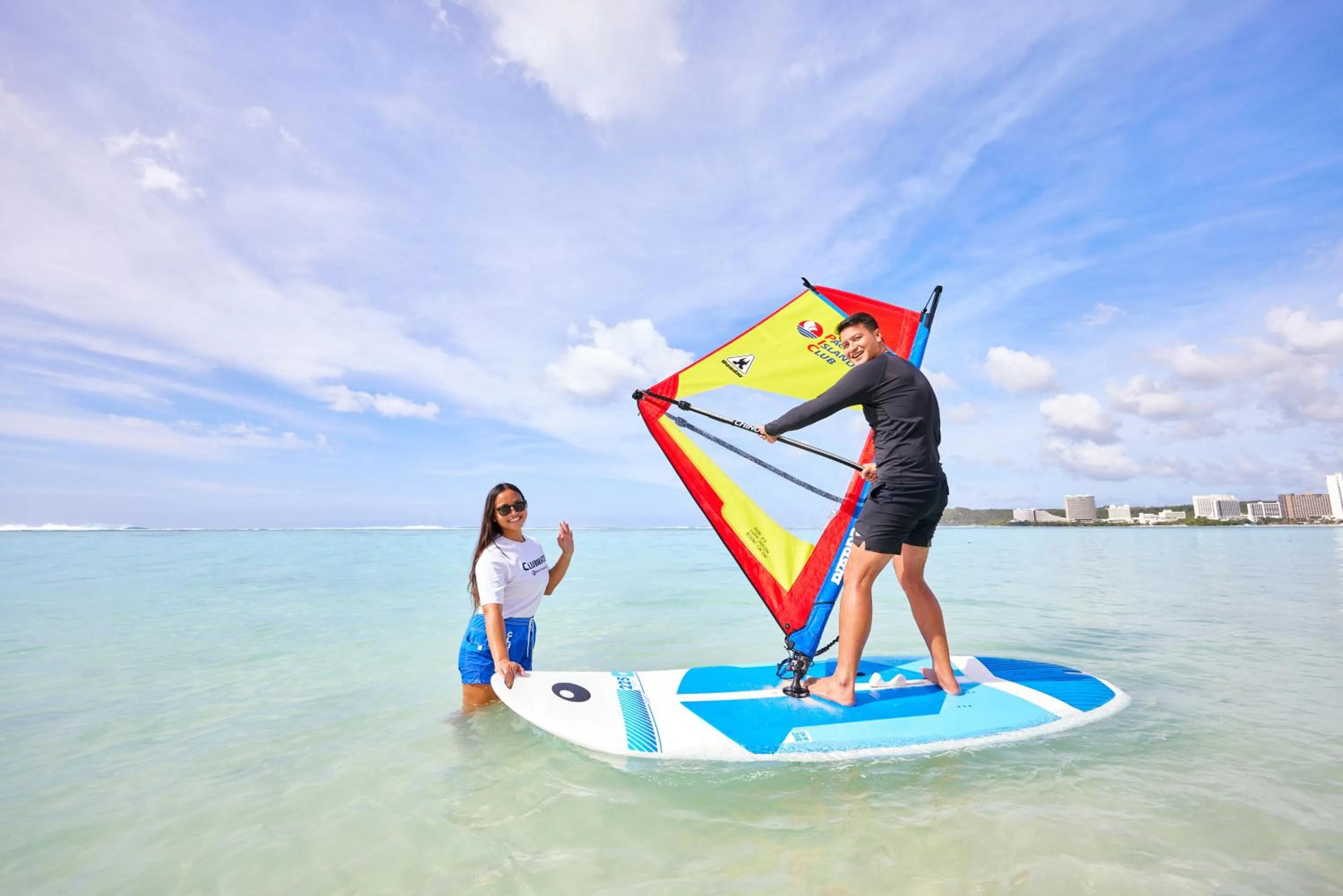 Windsurfing in Pacific Islands Club Guam