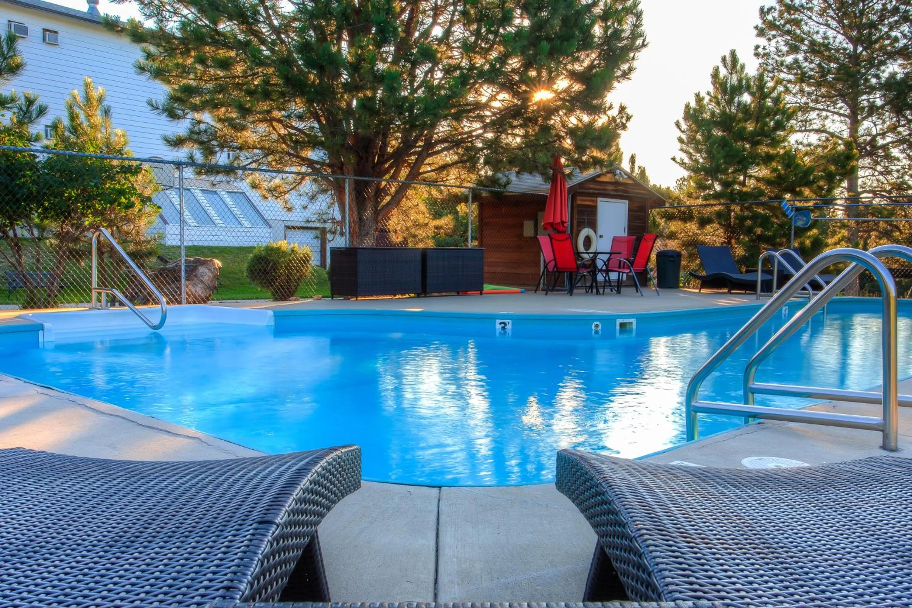Swimming pool in Bavarian Inn, Black Hills