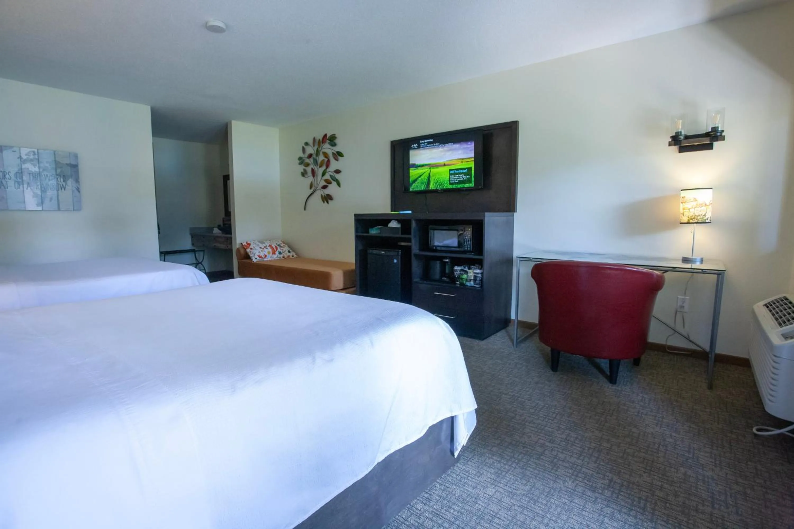 Bed in Bavarian Inn, Black Hills