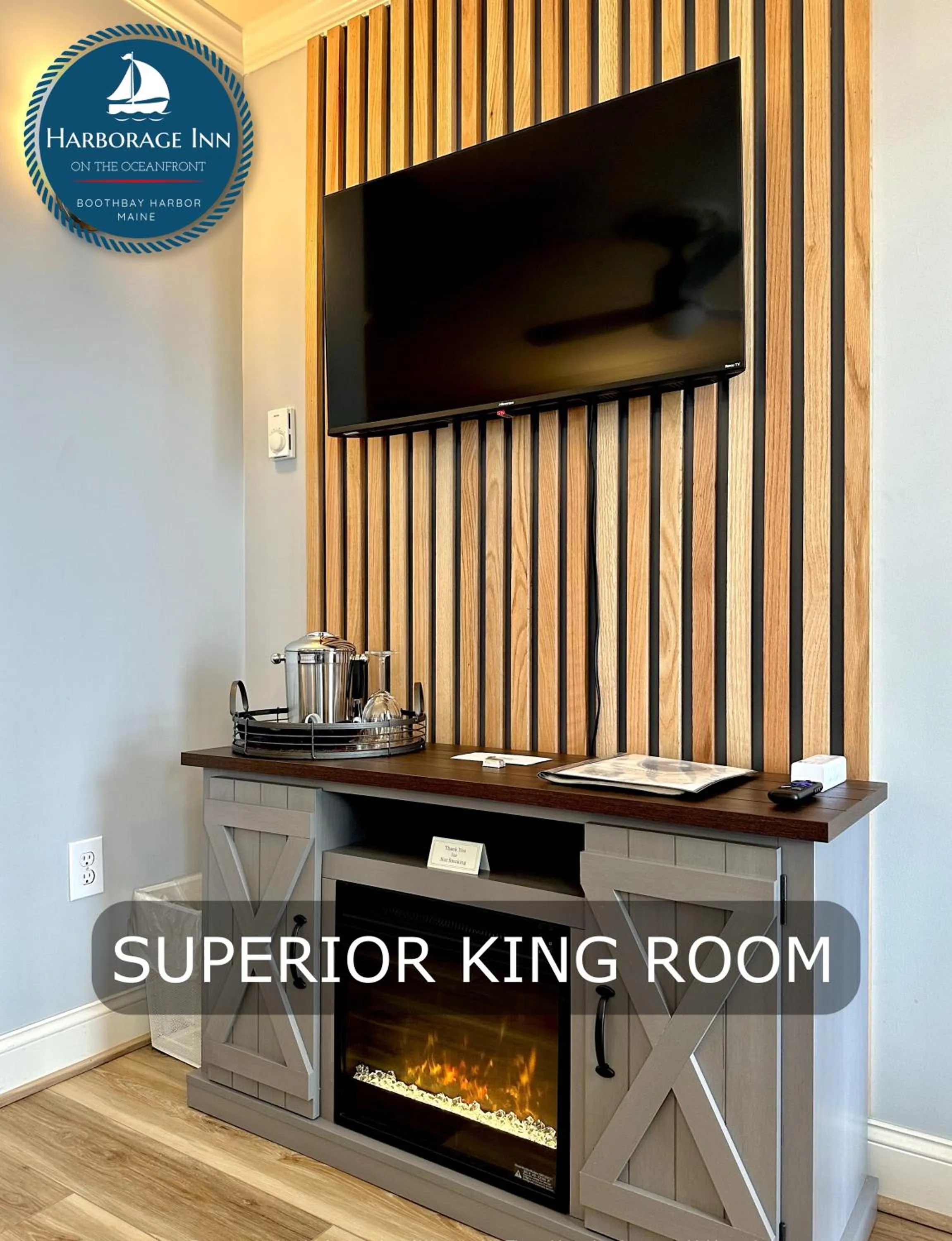 TV and multimedia in Harborage Inn on the Oceanfront