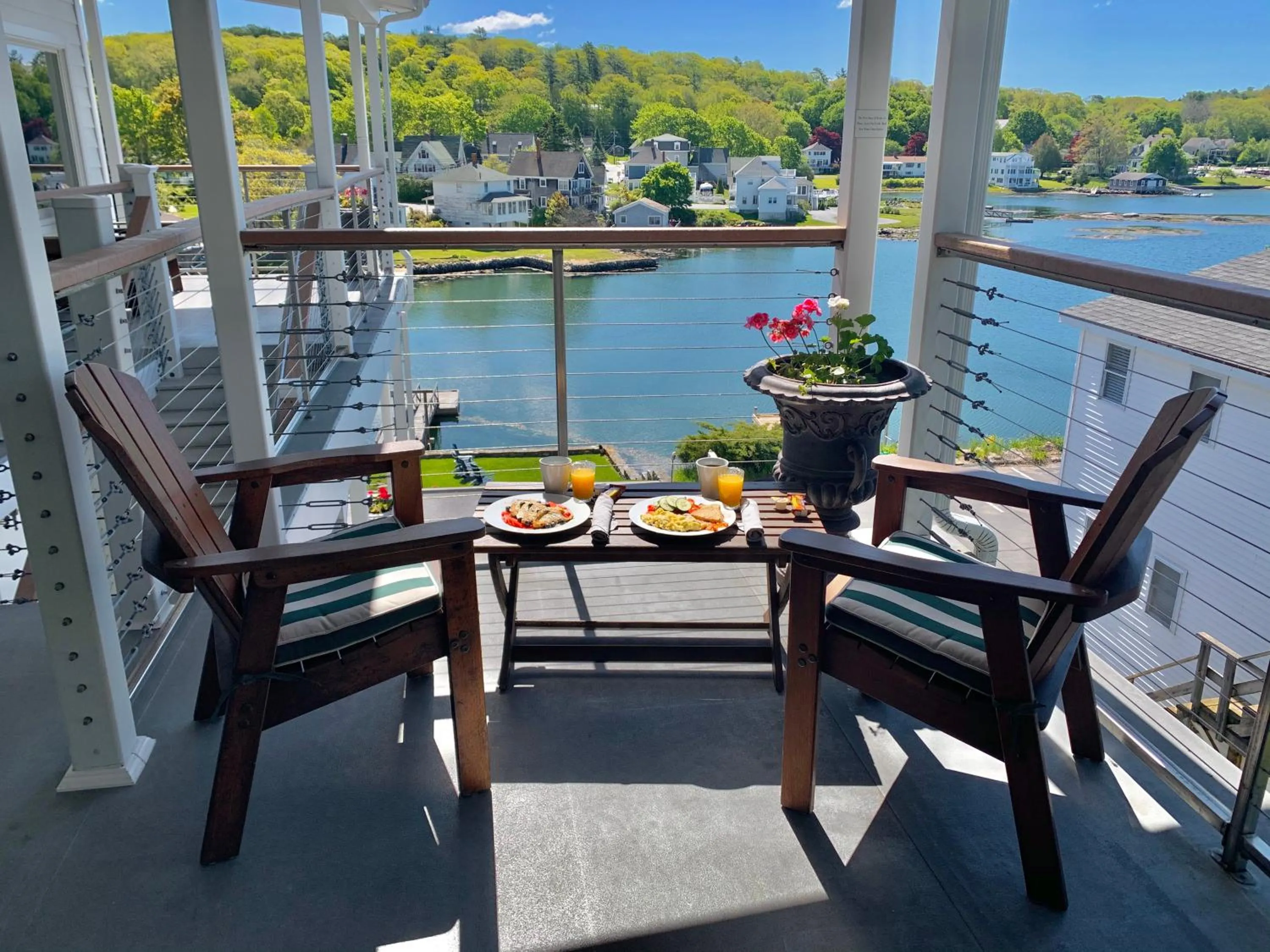 Balcony/Terrace in Harborage Inn on the Oceanfront