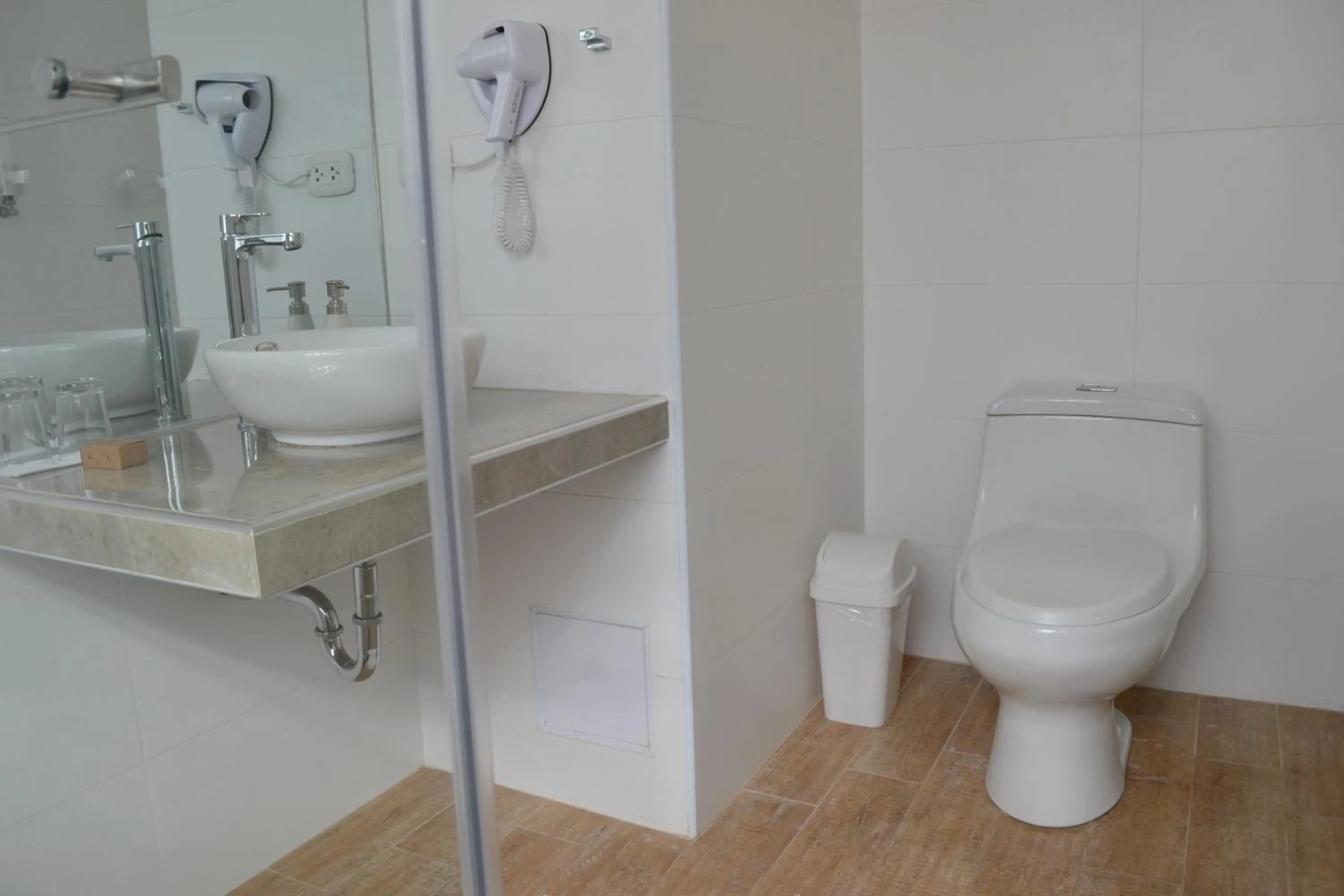 Bathroom in Katari Apart Hotel at Qorikancha